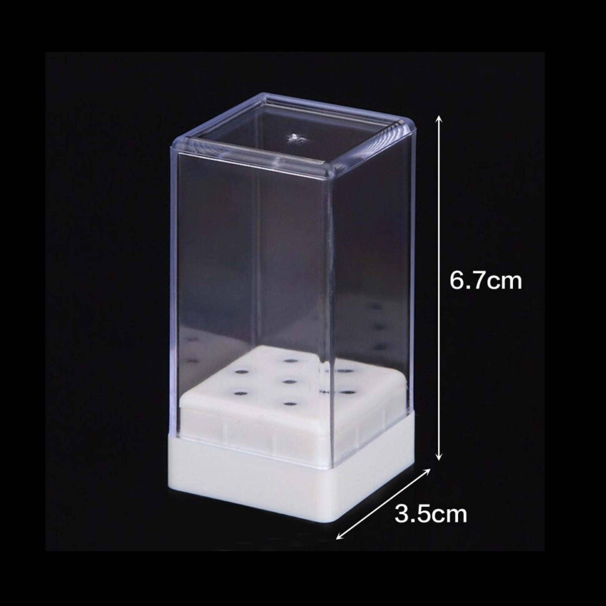 Porte-fraise en plastique - 7 trous acrylique