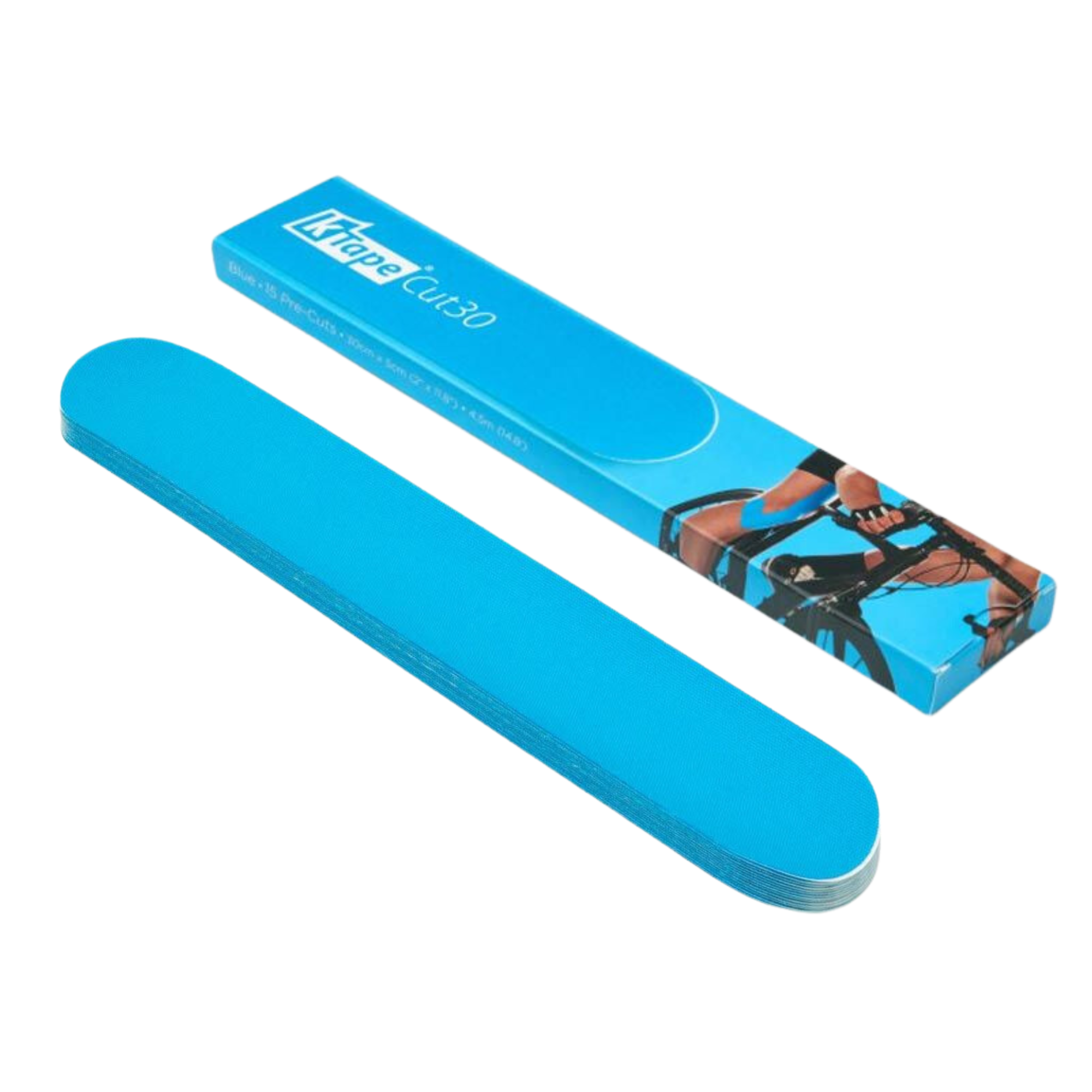 15 Bandes taping prédécoupées - 30 cm - K-Tape Cut