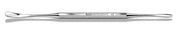 Curette double arrondi/tronqué - 16 cm - Ruck