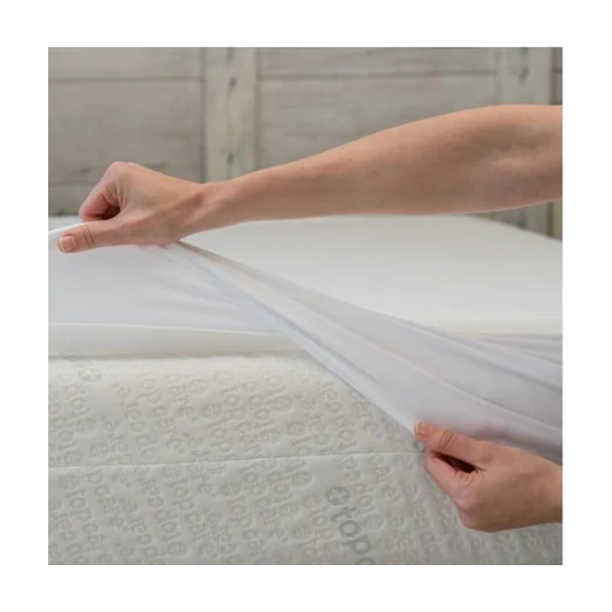 Anti-mite Full Cover - White - Bedding Industrial