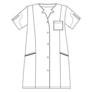Monica - Blouse 3/4 - Manches courtes - Femme - 85 cm My Blouse