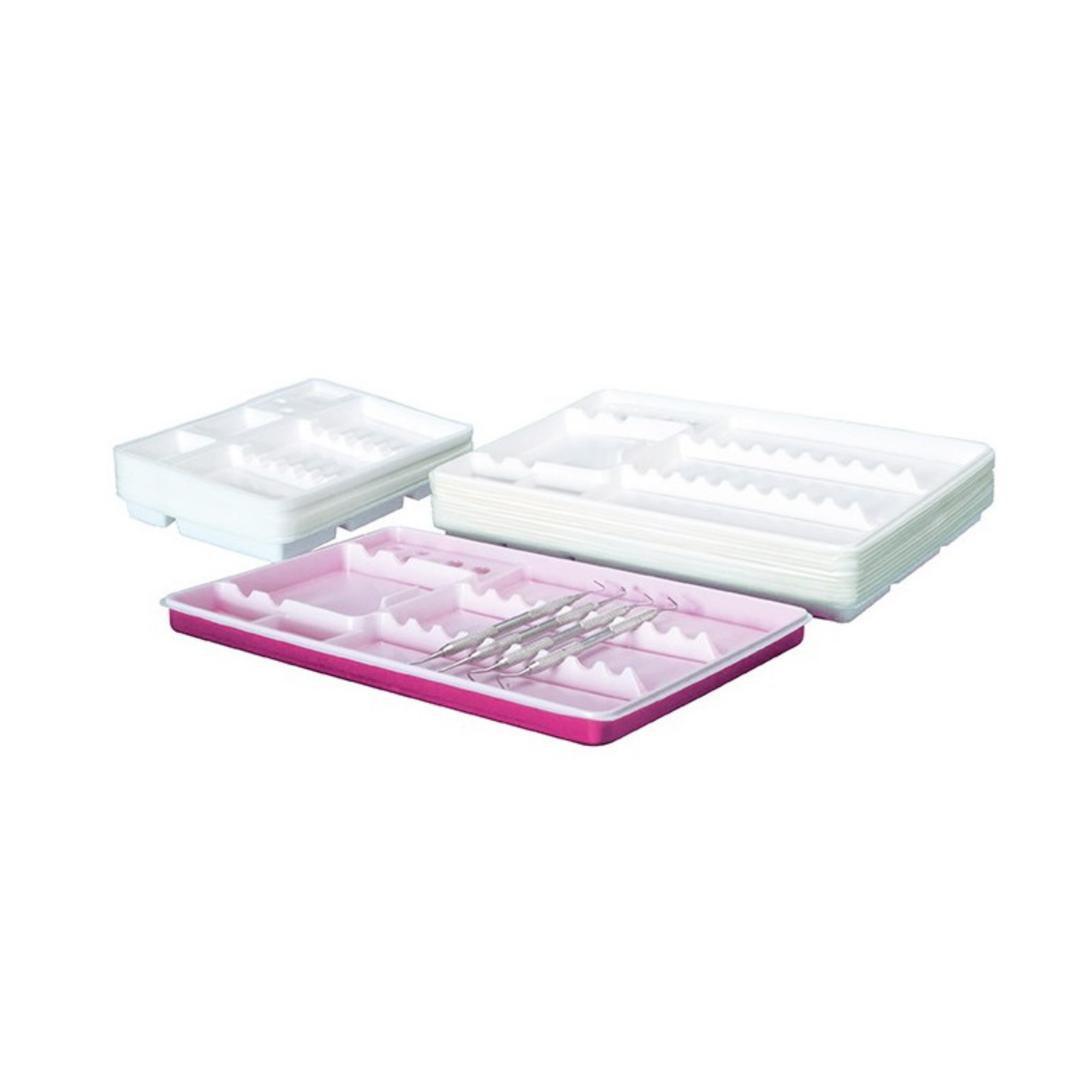 Plateau aluminium pour plateau à usage unique