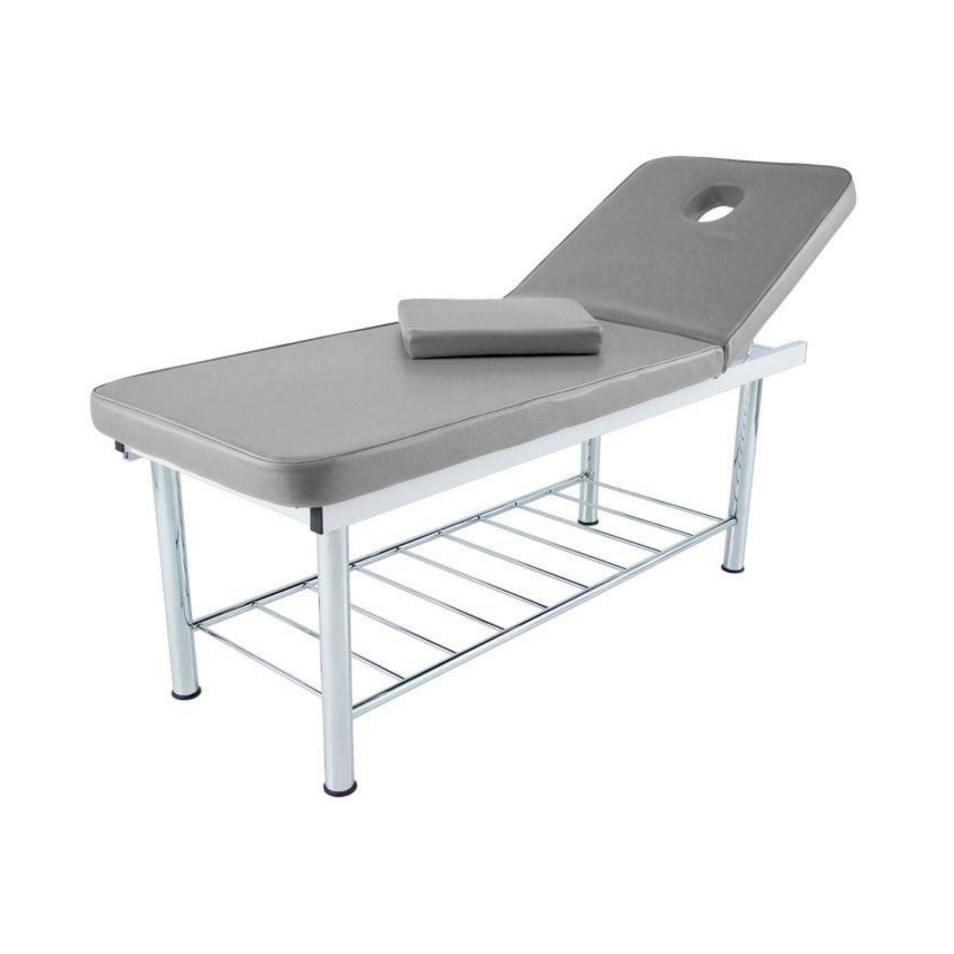 Table de massage fixe 2 panneaux en acier - 5 coloris