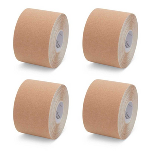 Boîte de 4 rouleaux de Bande adhésive élastique - 5cm x 5m - 5 couleurs - K-Tape