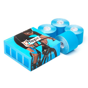 Boîte de 4 rouleaux de Bande adhésive élastique - 5cm x 5m - 5 couleurs - K-Tape