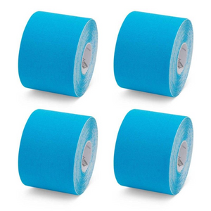 Boîte de 4 rouleaux de Bande adhésive élastique - 5cm x 5m - 5 couleurs - K-Tape