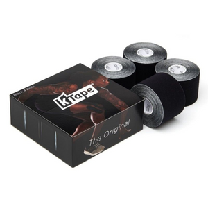 Boîte de 4 rouleaux de Bande adhésive élastique - 5cm x 5m - 5 couleurs - K-Tape