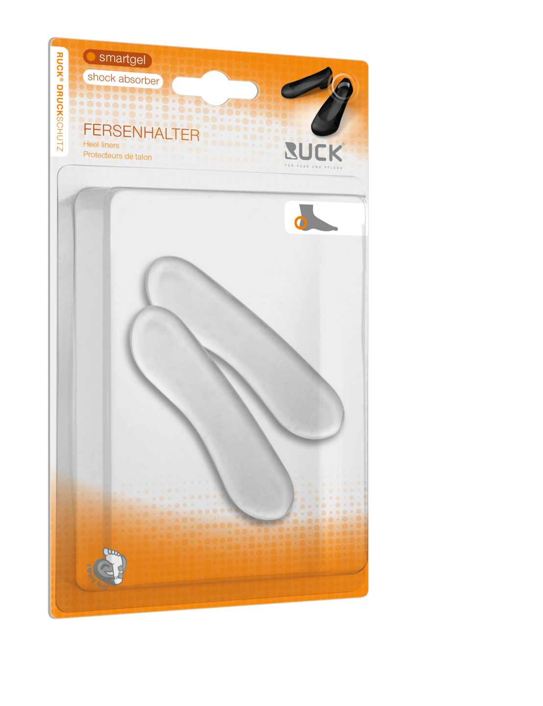 Protection Smartgel pour chaussures - Evite le frottement contre le talon - Ruck