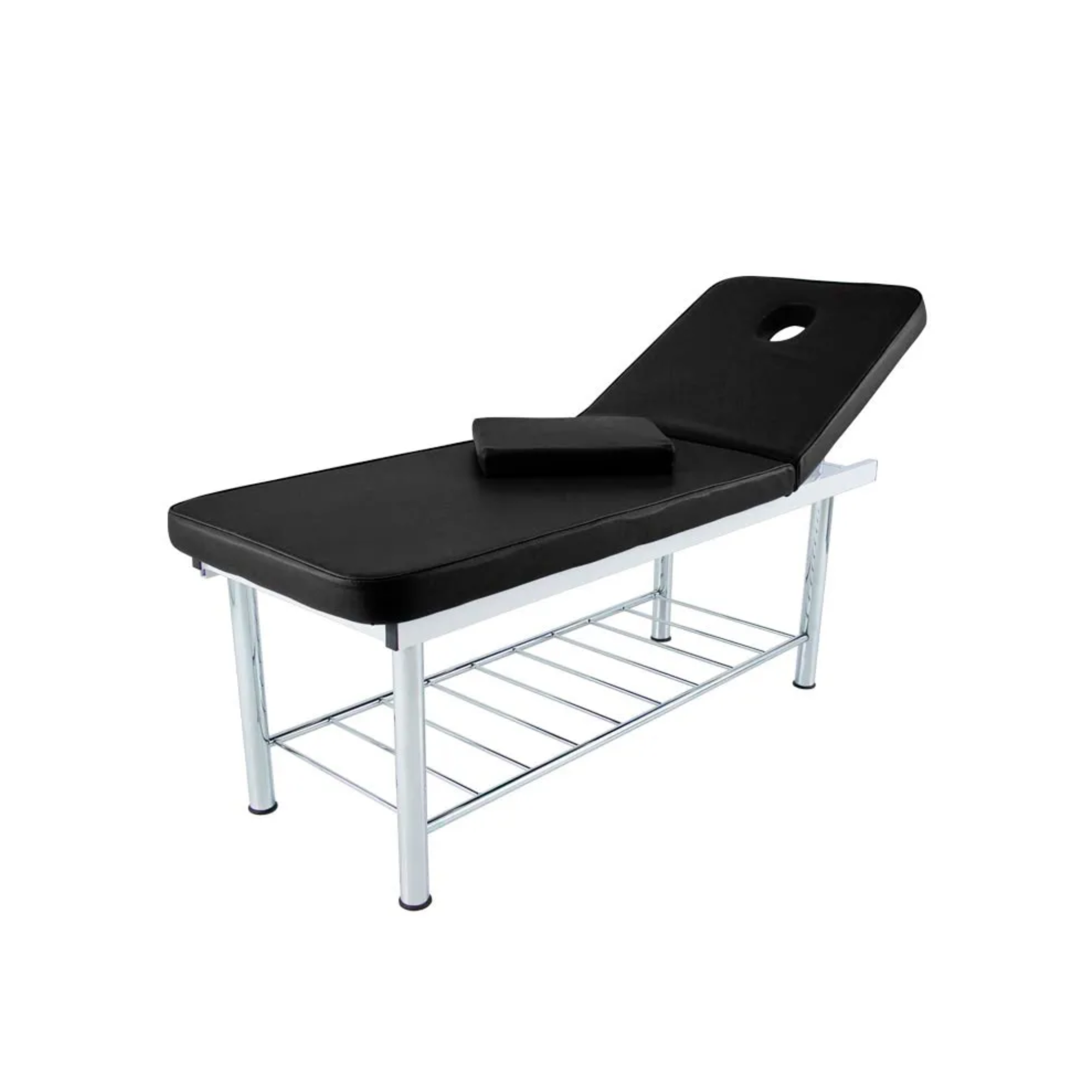 Table de massage fixe 2 panneaux en acier - 5 coloris