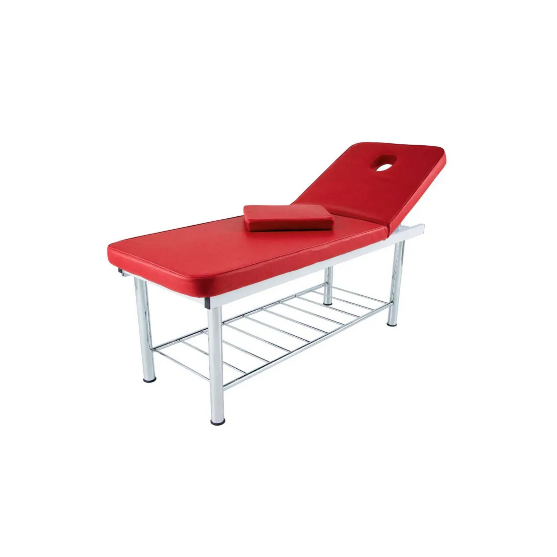 Table de massage fixe 2 panneaux en acier - 5 coloris