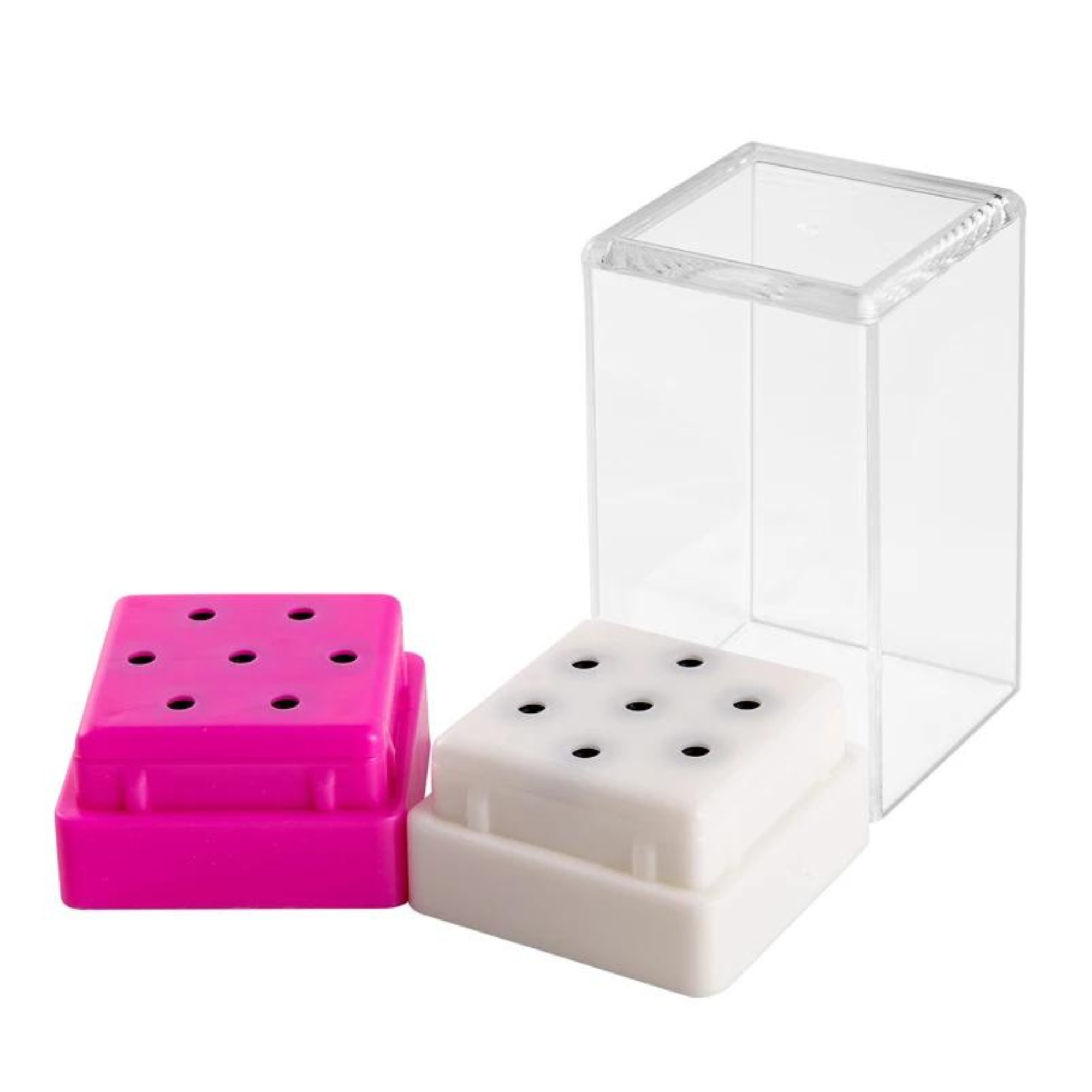 Porte-fraise en plastique - 7 trous acrylique