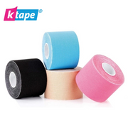Bande adhésive élastique - 5cm x 5m - 5 couleurs - K-Tape