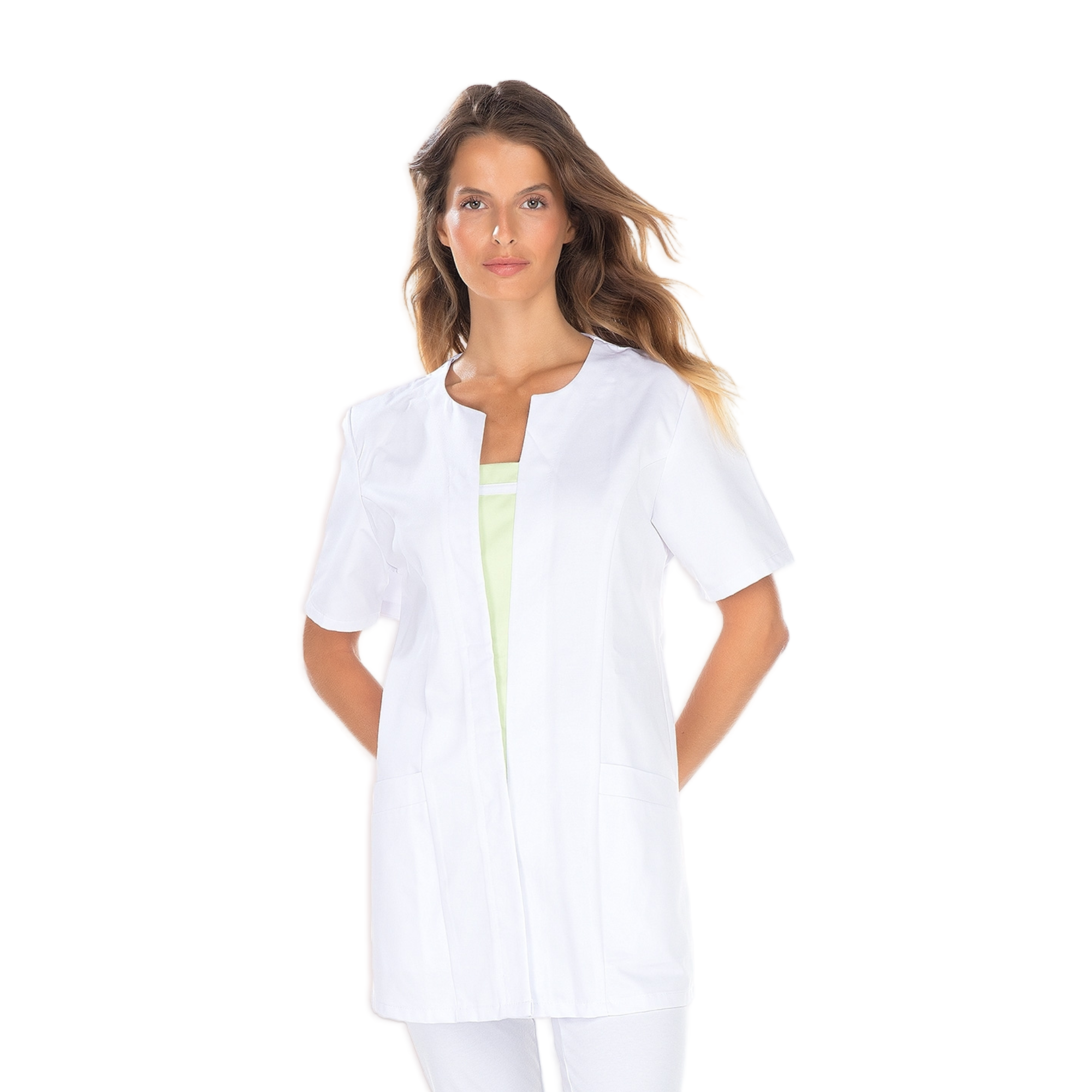 Violette - Tunique - Manches courtes - Femme - 75 cm