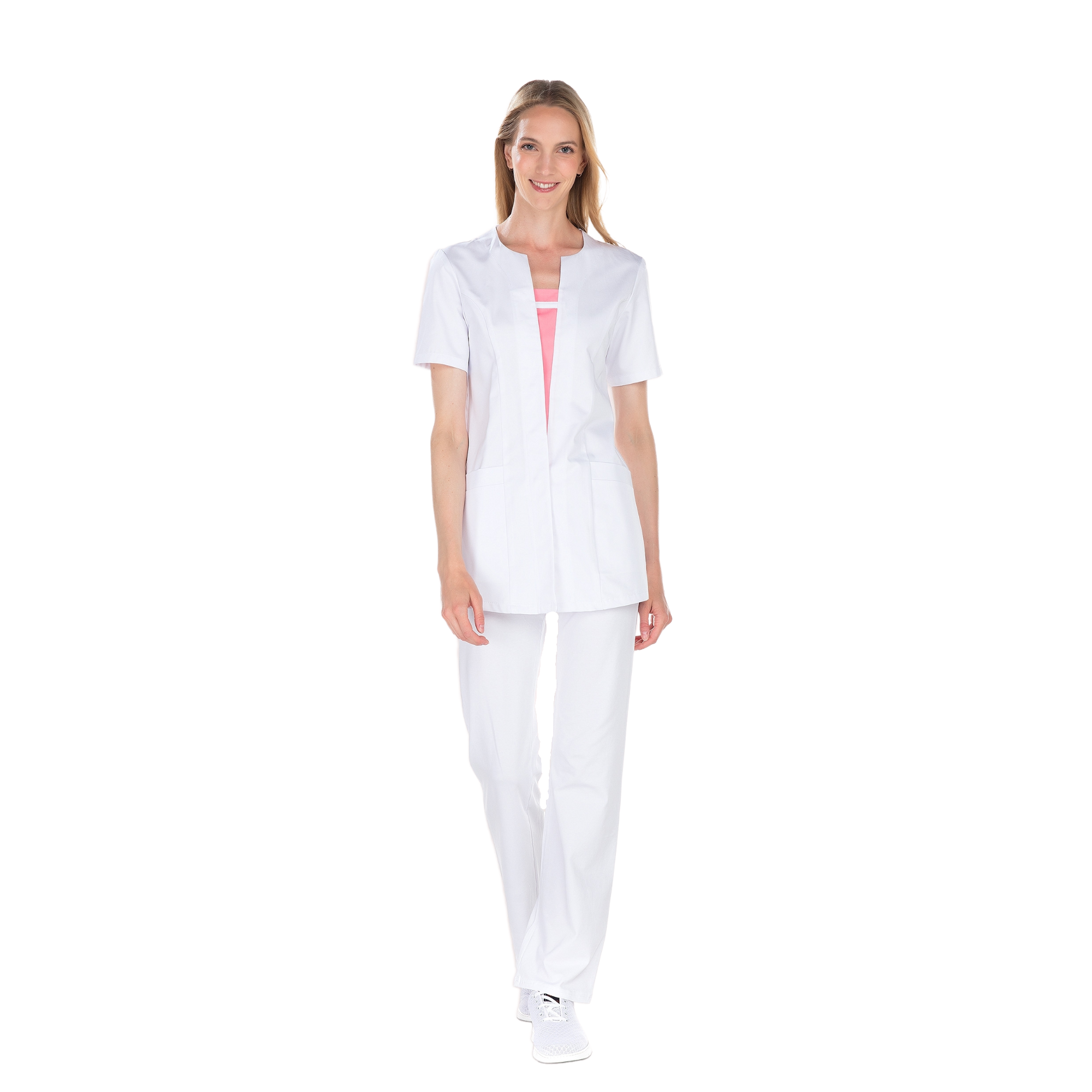 Violette - Tunique - Manches courtes - Femme - 75 cm