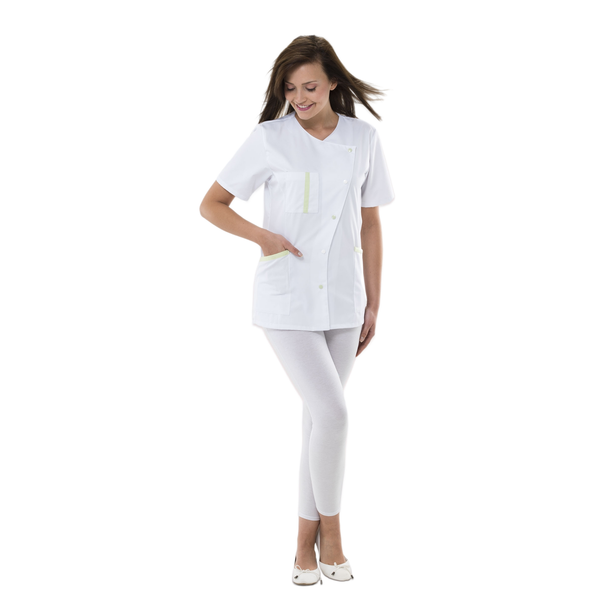 Manon - Tunique - Manches Courtes - Femme - 75 cm