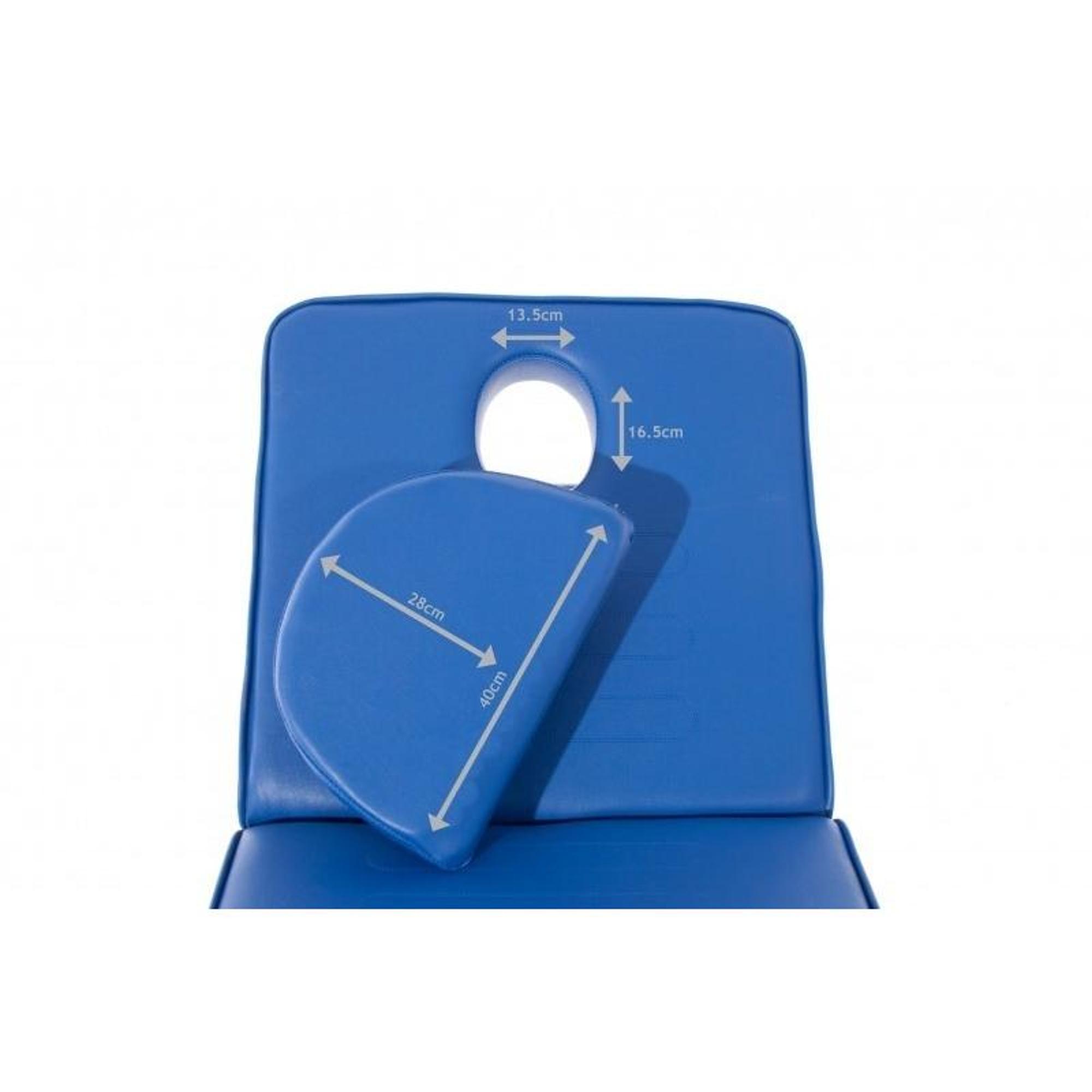 Table de massage fixe 2 panneaux en acier - 5 coloris