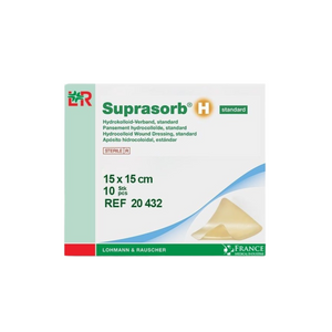 Pansement SUPRASORB H Hydrocolloïde Standard 15X15cm