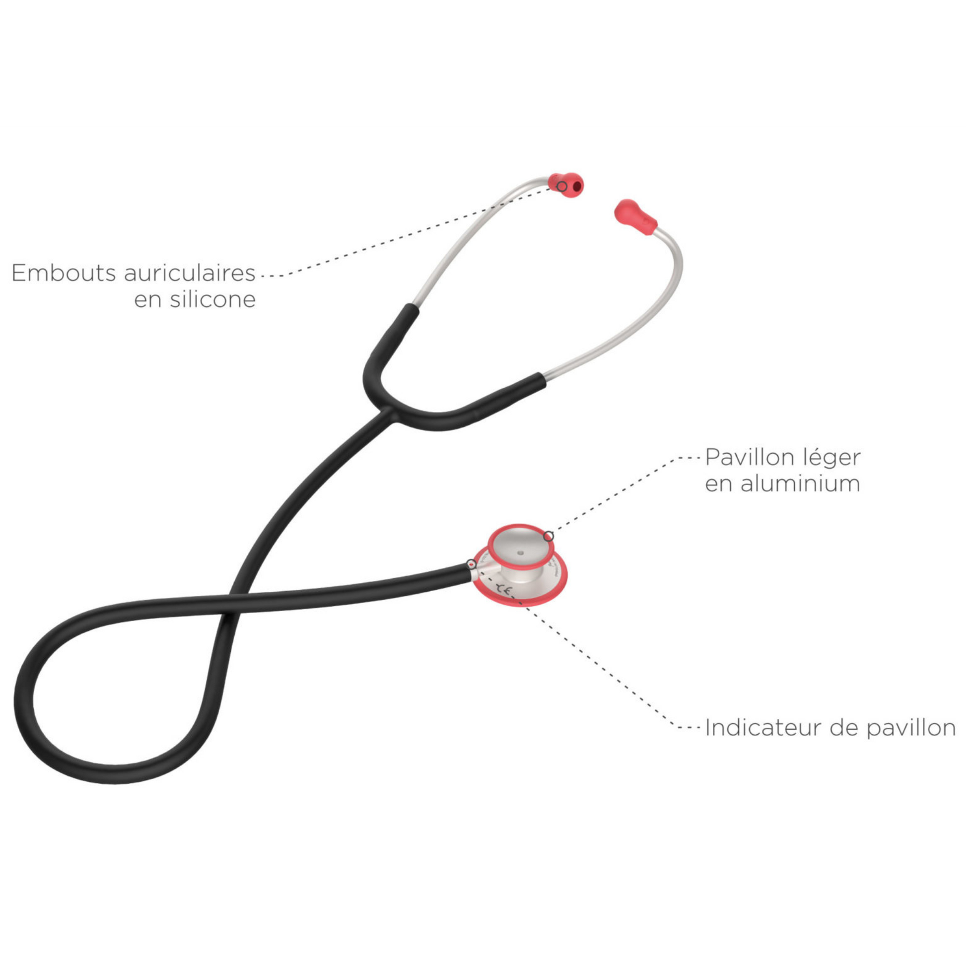 Stéthoscope - Dual Pulse II - Double pavillon - 4 coloris - Spengler