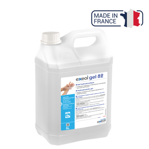 Gel hydroalcoolique - Exeol Gel 82 - Sodel