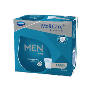 Protection Coquille Pénienne Molicare Premium Men Pad - 2 gouttes - Hartmann