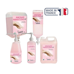 Aniosafe Manuclear HF - parfumé et coloré - Différents formats - Anios Anios