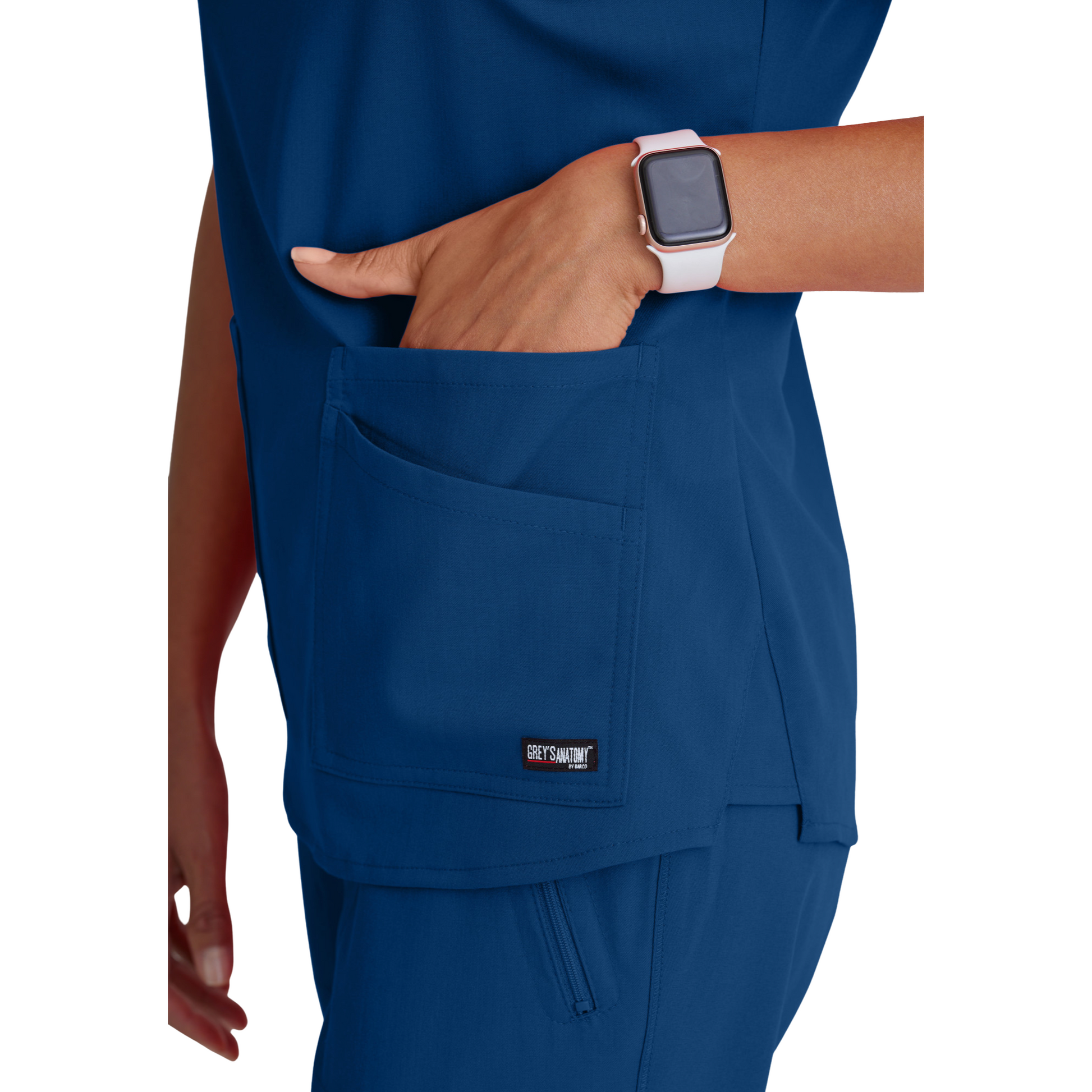 Aura - Tunique col V - Femme - Grey’s Anatomy Stretch GREYS ANATOMY STRETCH