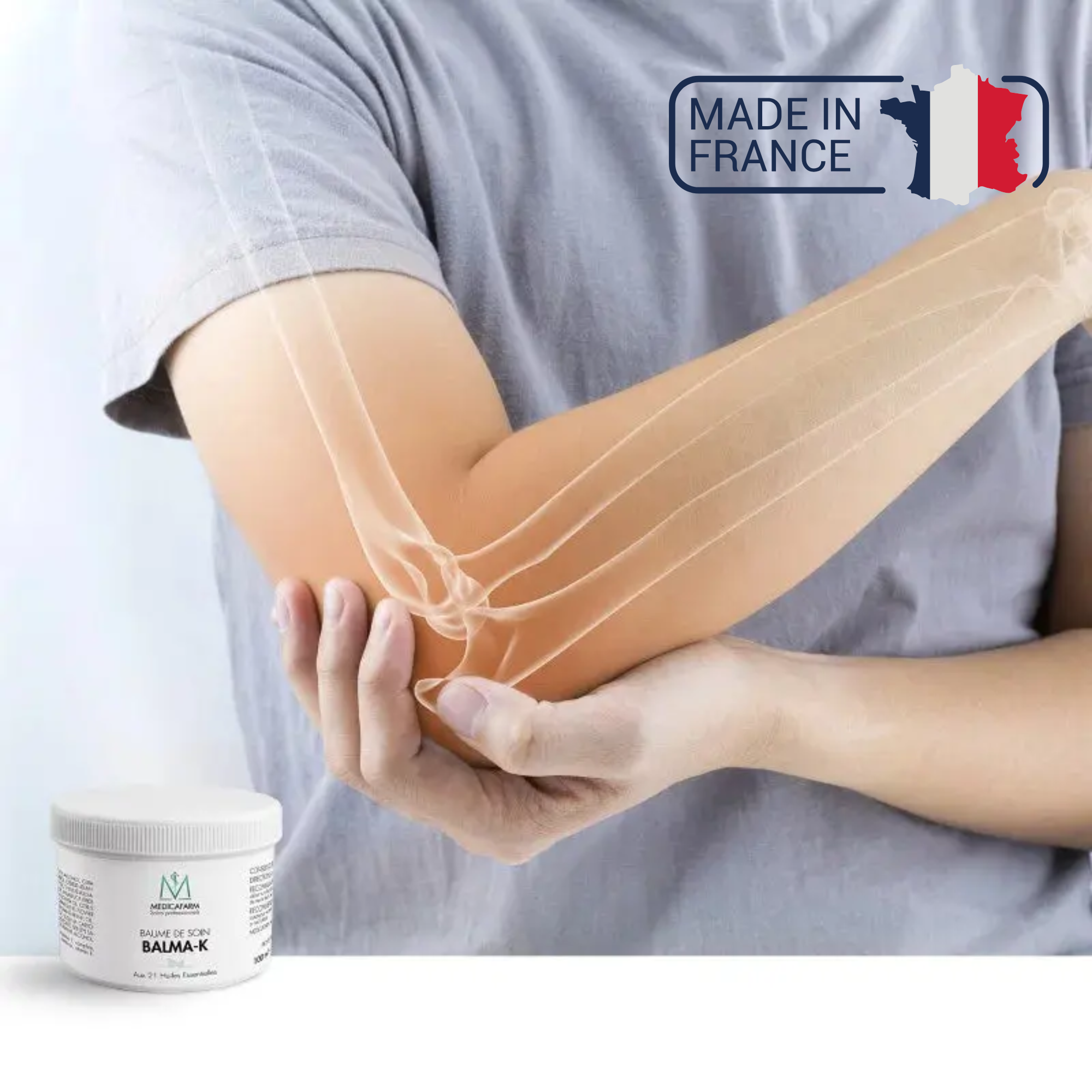 Balma-K Care Balm - 21 Essential Oils - 100ml Jar - Medicafarm