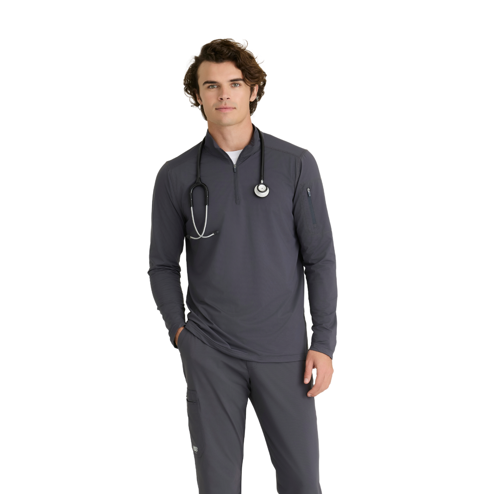 Bloom - Tunique manches longues - Col montant - Homme - Skechers Slip’ins SKECHERS SLIP-INS KNITS