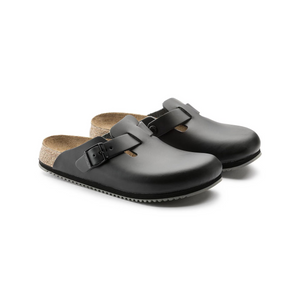 Boston Super Grip - Sabot Cuir naturel - Birkenstock Birkenstock