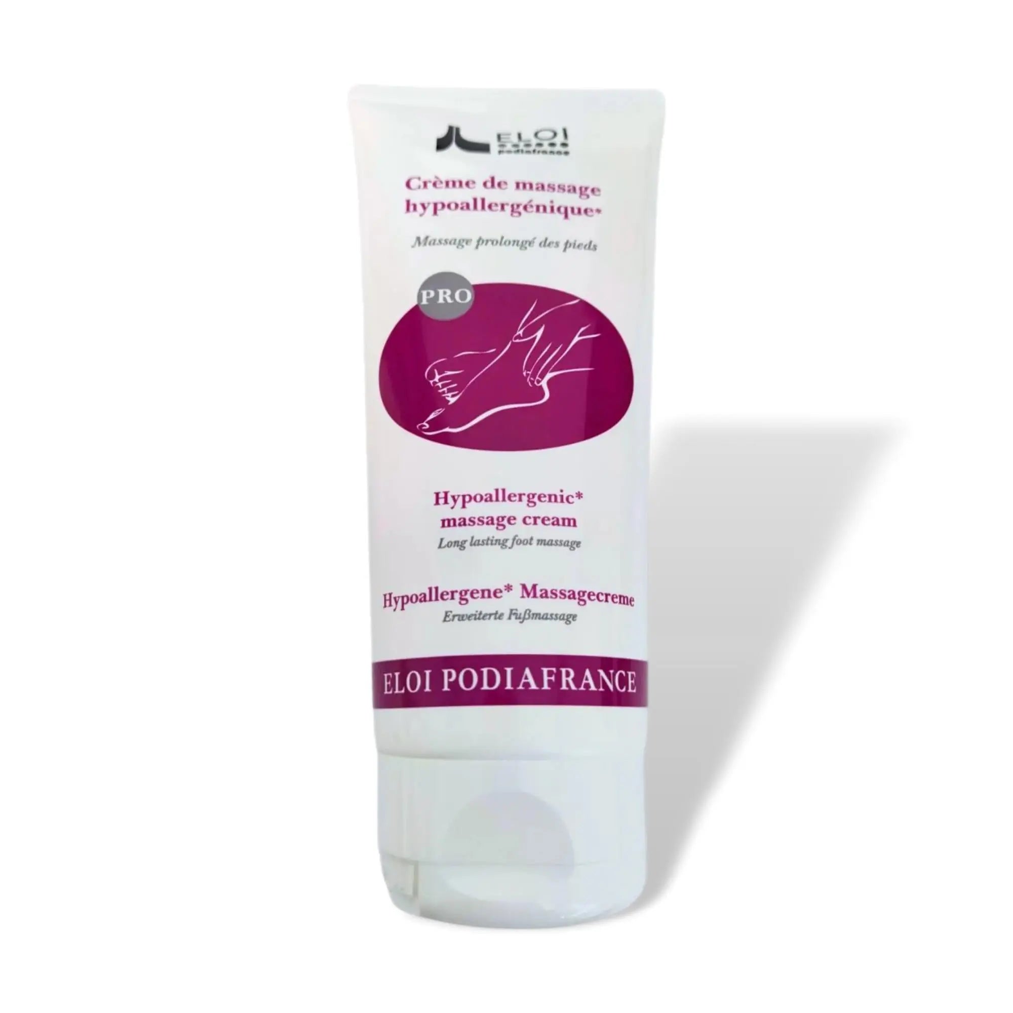 Crème neutre de massage hydratante hypoallergénique - 200 ml - Eloi