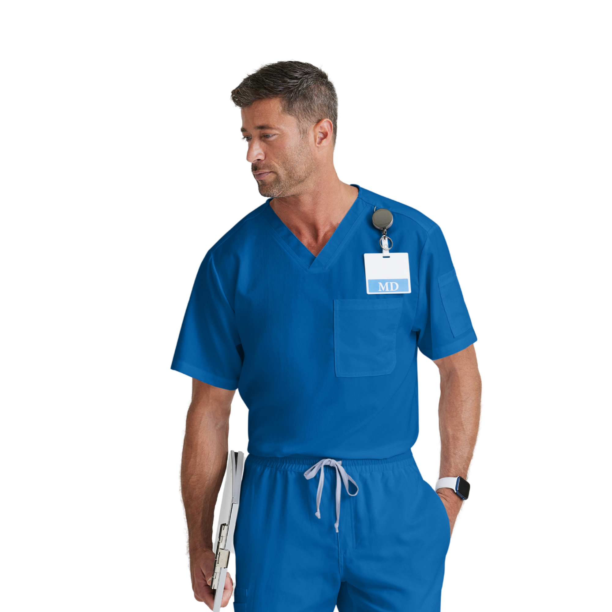 Evan Top - Haut médical col V croisé - Homme - Grey’s Anatomy GREYS ANATOMY