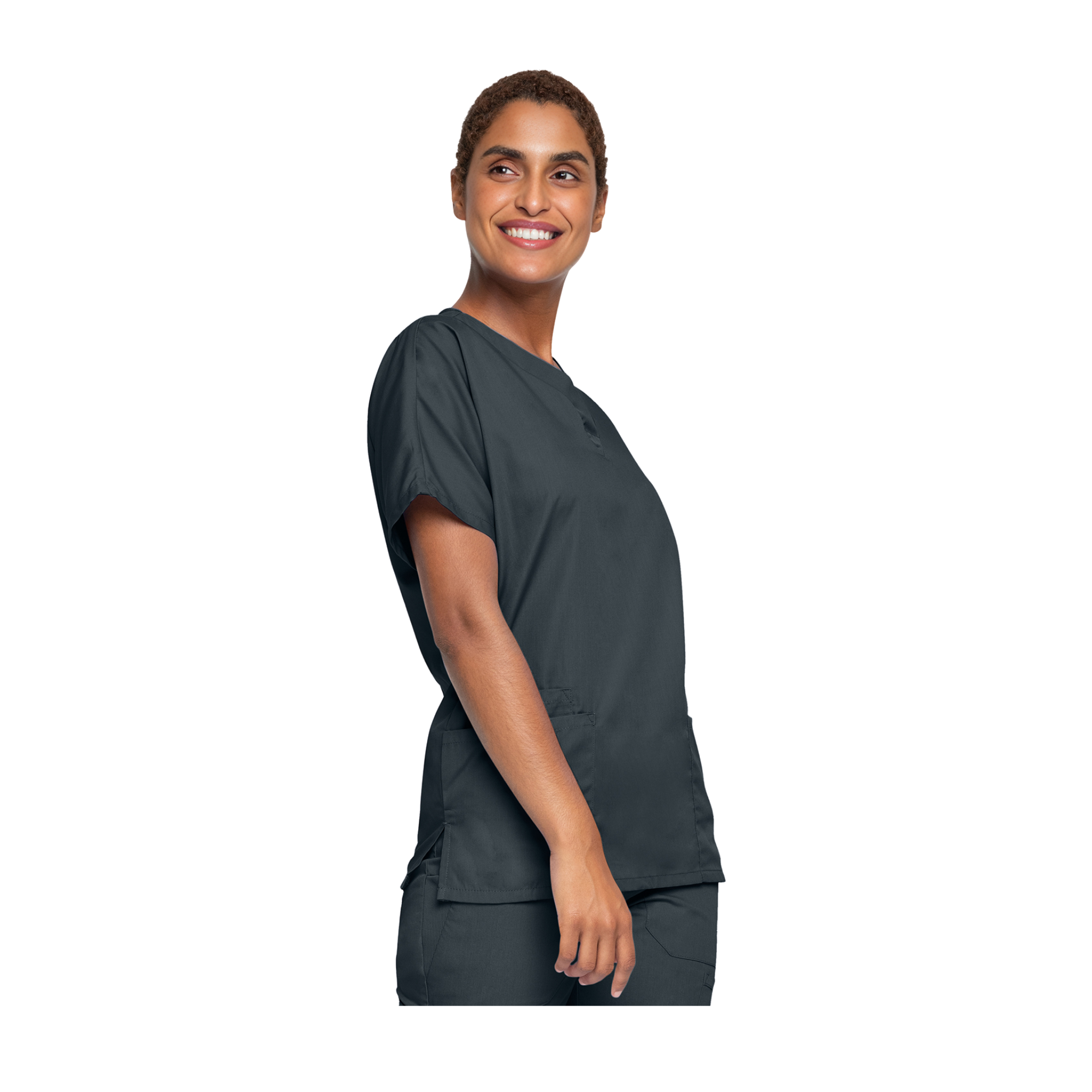Guéthary - Medical tunic - V-neck - Short sleeves - Women - Cherokee - Color 2