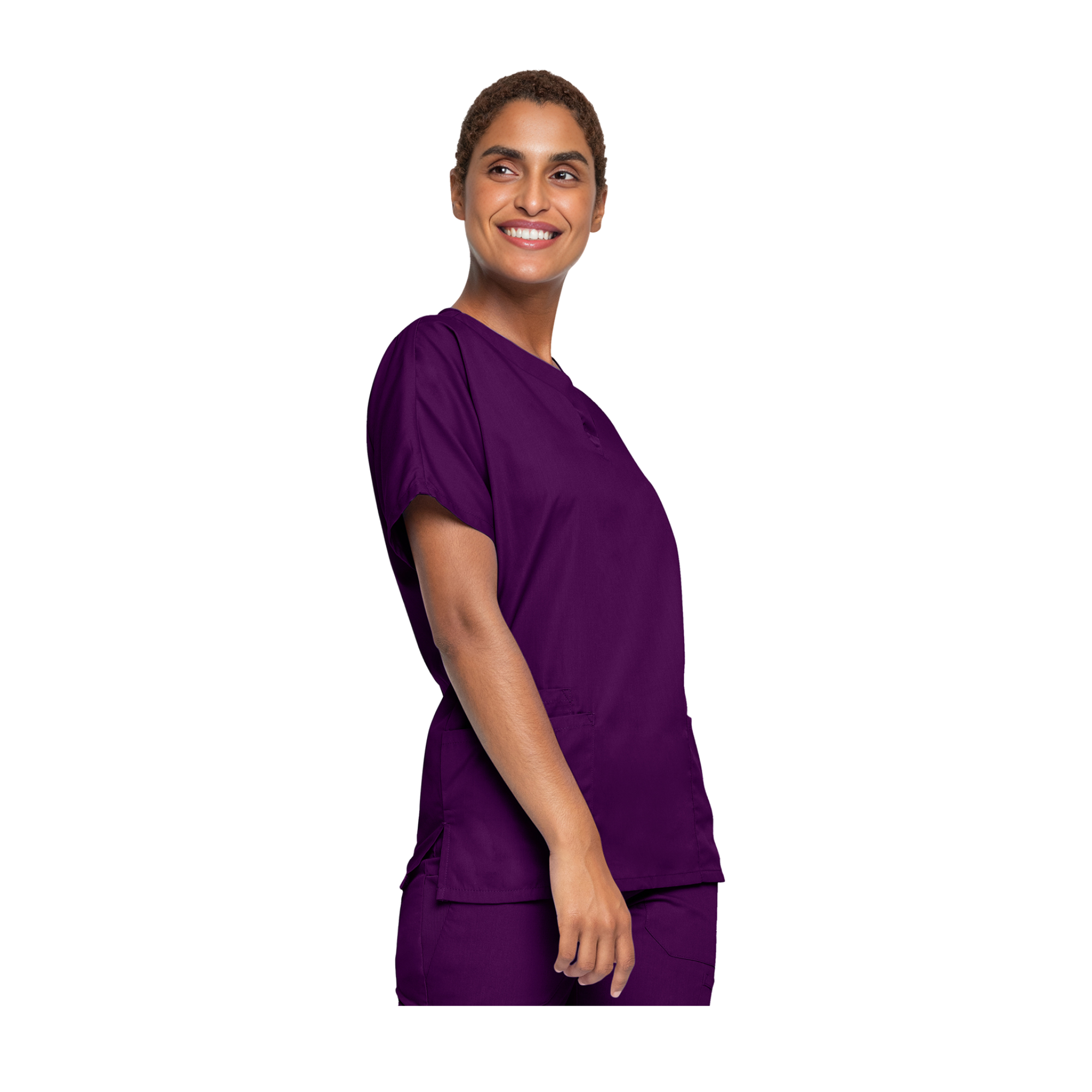 Guéthary - Medical tunic - V-neck - Short sleeves - Women - Cherokee - Color 2