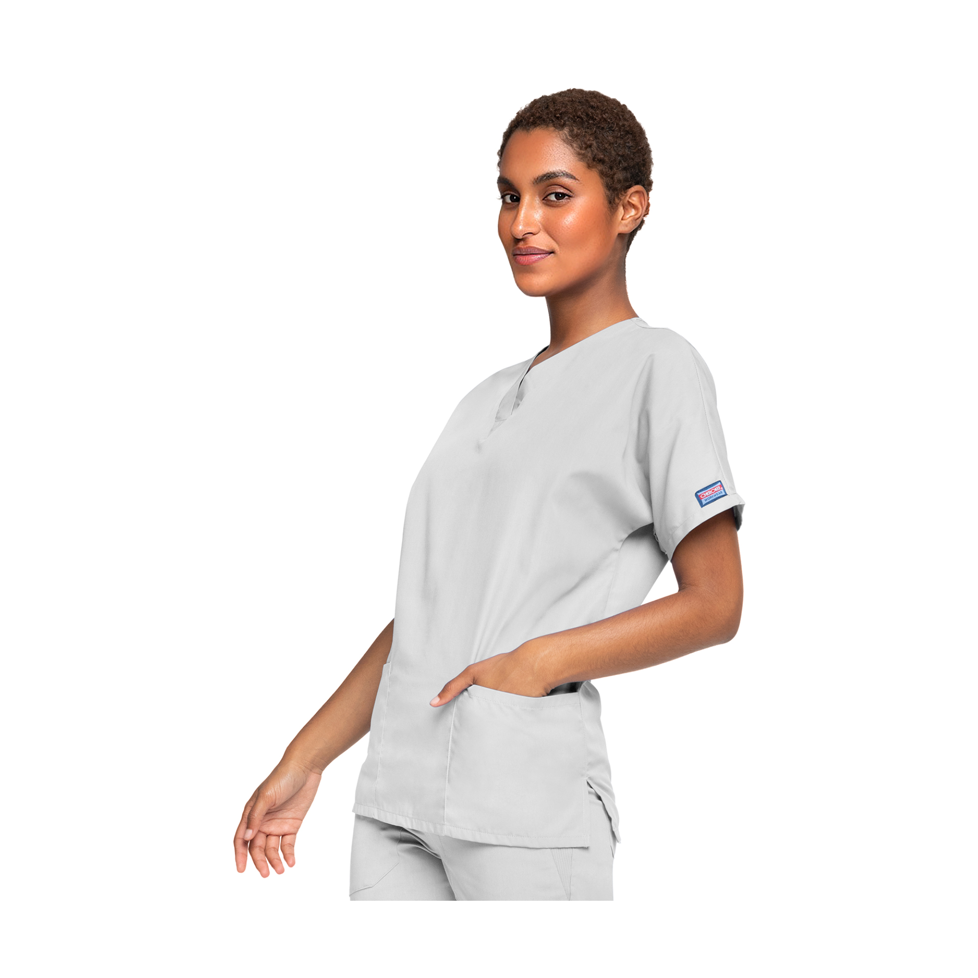 Guéthary - Medical tunic - V-neck - Short sleeves - Women - Cherokee - Color 2