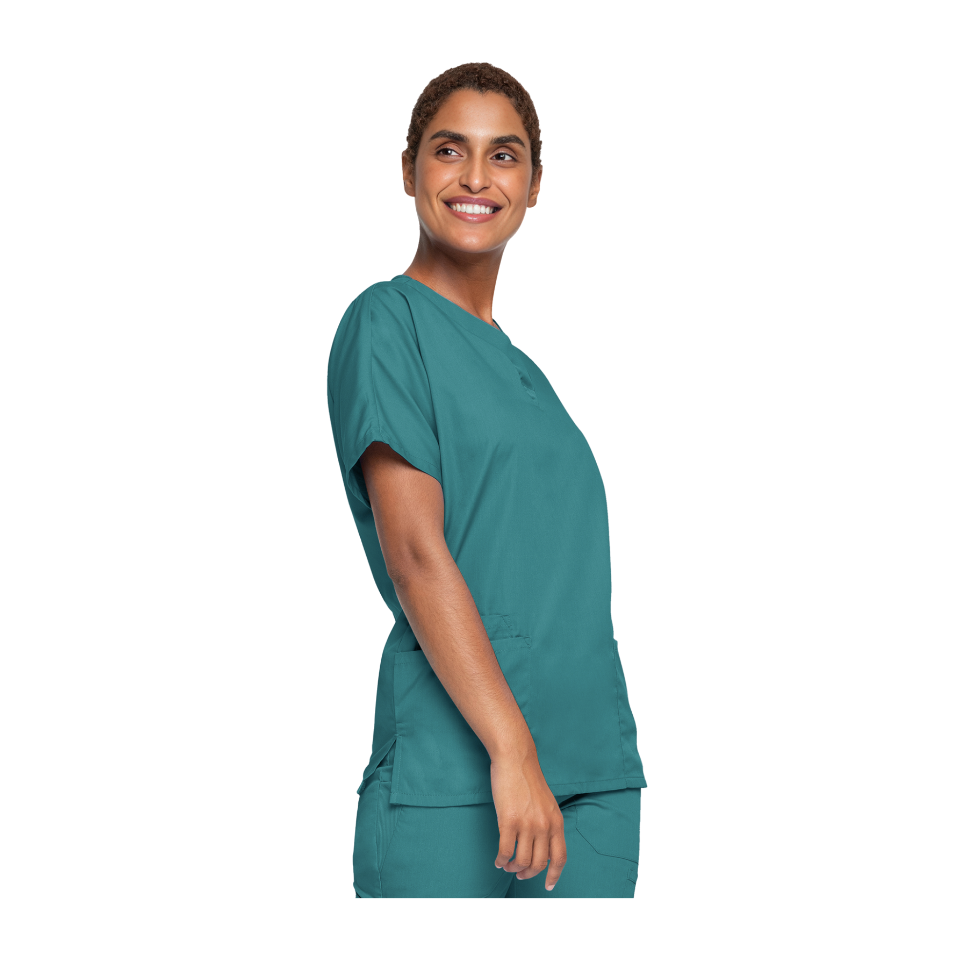 Guéthary - Medical tunic - V-neck - Short sleeves - Women - Cherokee - Color 1