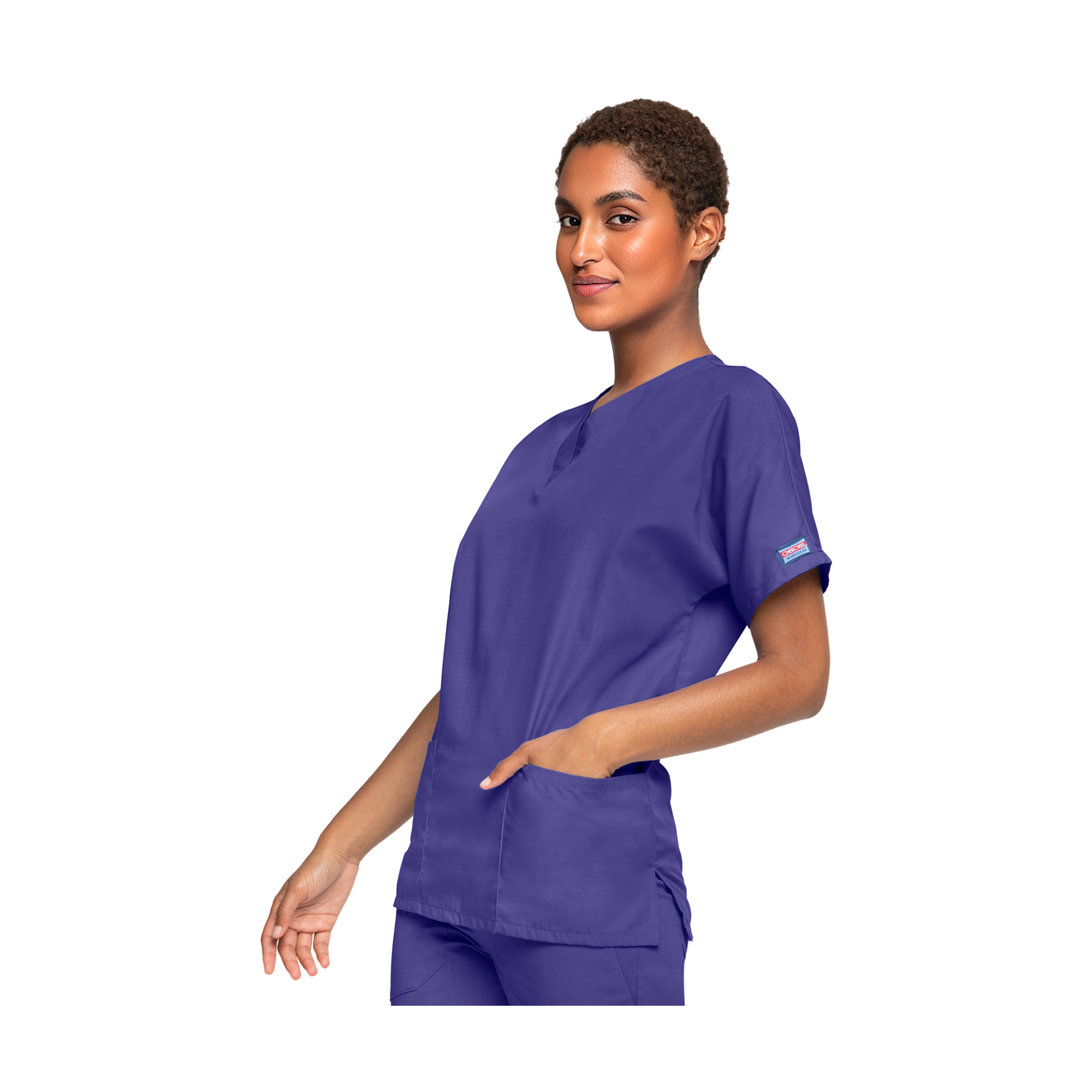 Guéthary - Medical tunic - V-neck - Short sleeves - Women - Cherokee - Color 2