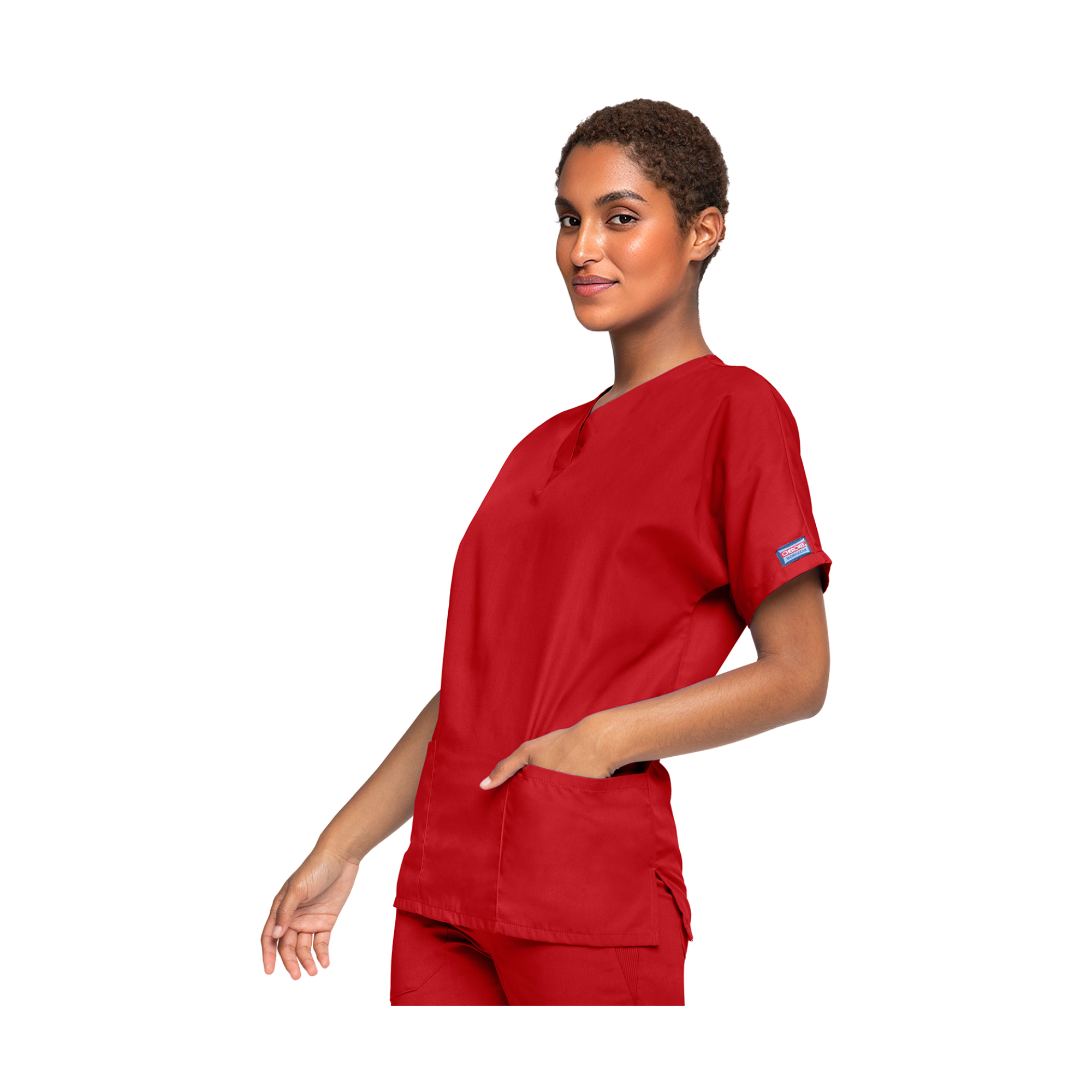 Guéthary - Medical tunic - V-neck - Short sleeves - Women - Cherokee - Color 2