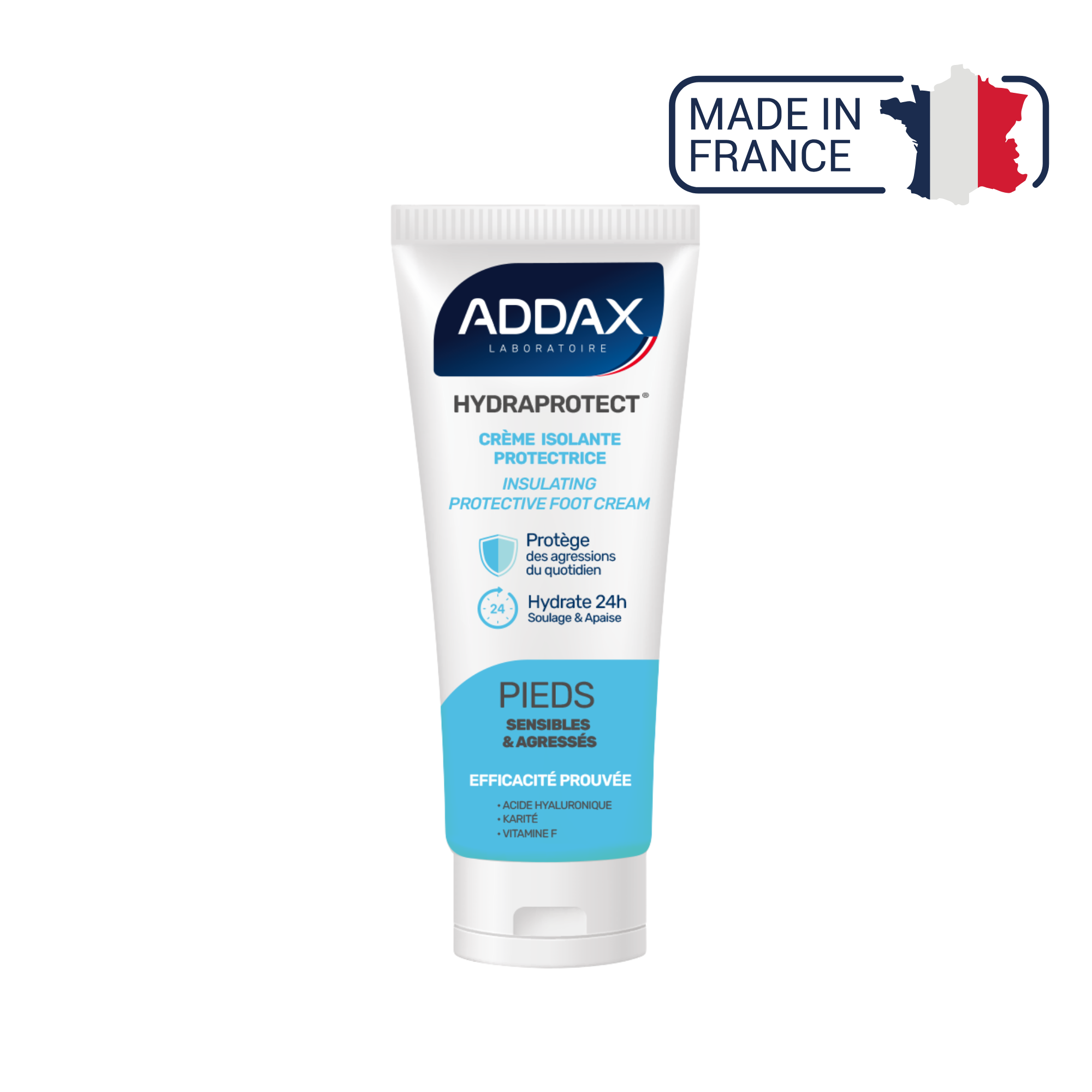 HYDRAPROTECT® - Crème pieds isolante protectrice - 100 ml - Laboratoire Addax Laboratoire Addax