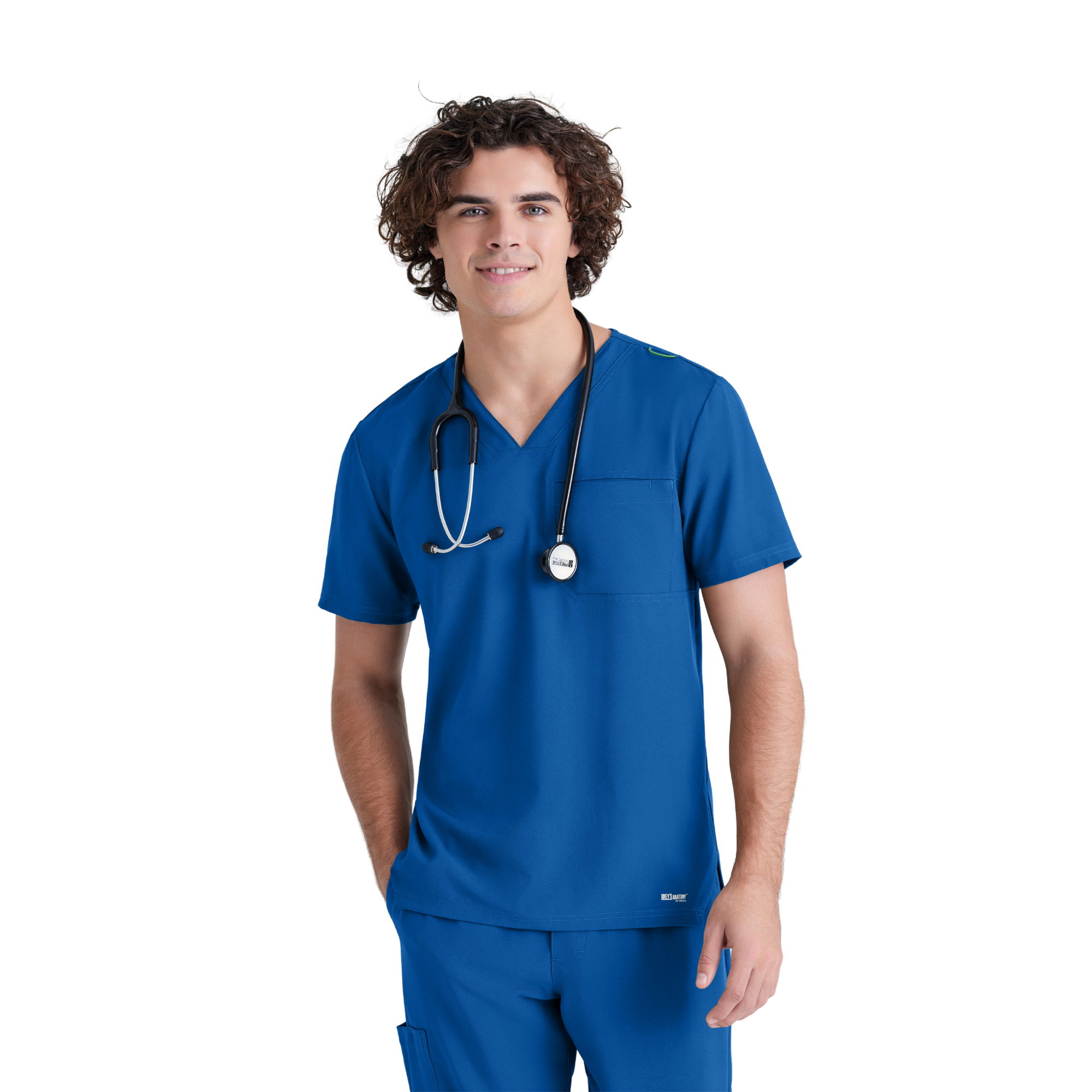 Journey Top - Tunique médicale polyvalente - Homme - Grey’s Anatomy Evolve GREYS ANATOMY EVOLVE