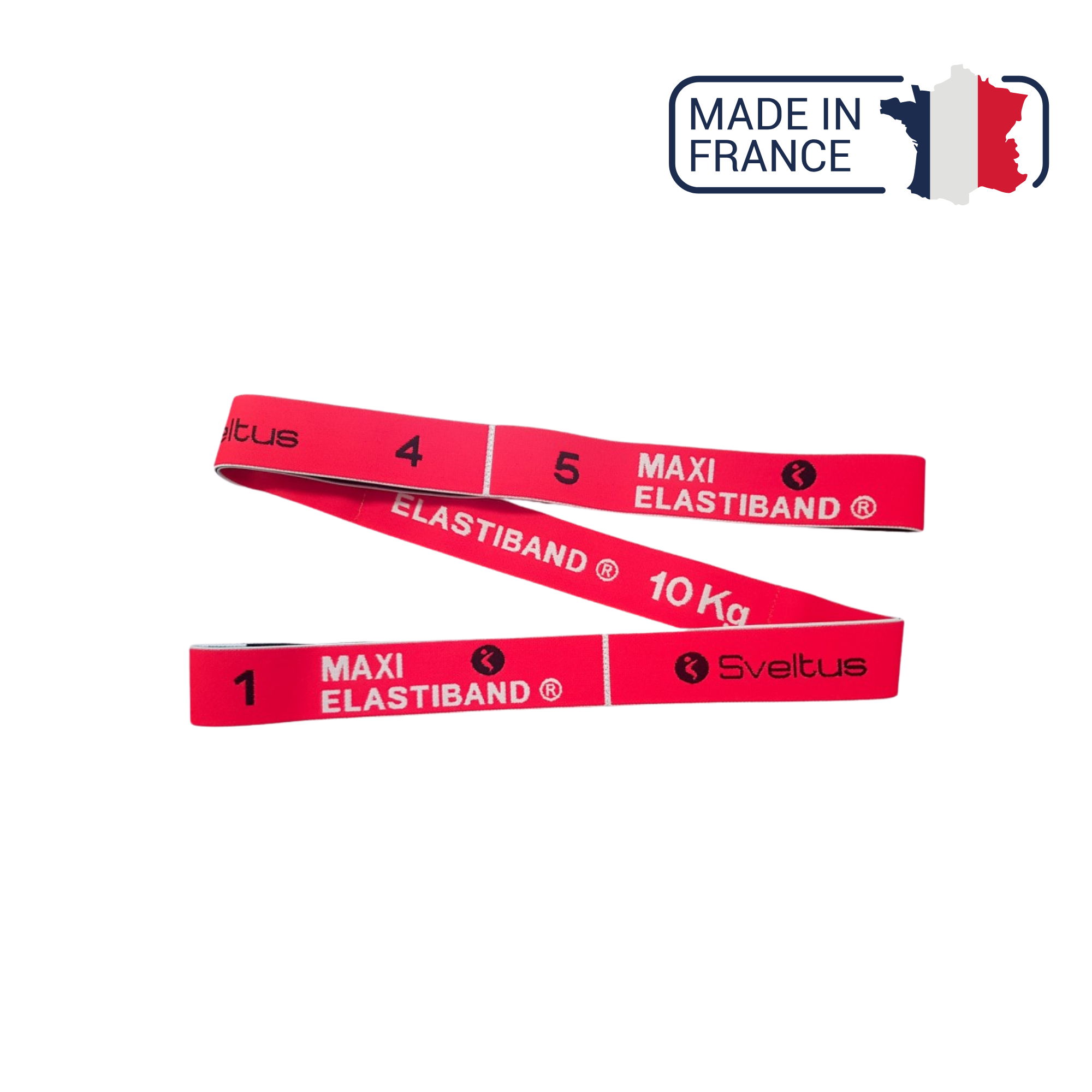Maxi Elastiband® Red bulk 110 cm - 10 kg - Sveltus