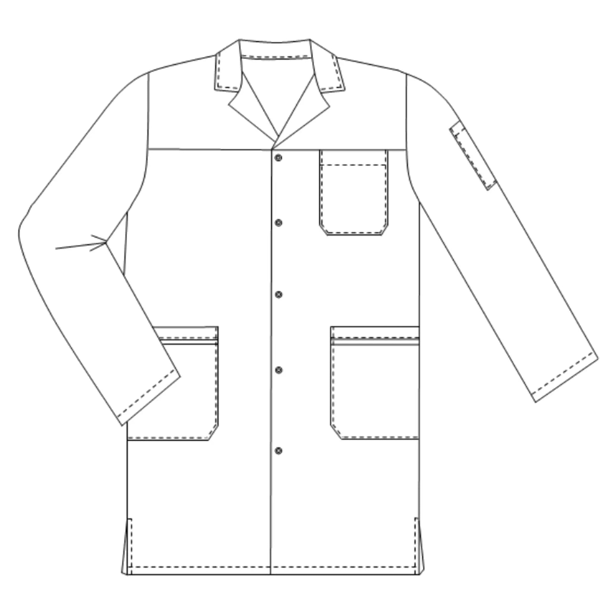 Maxime - Blouse - Manches longues - Homme -  105 cm My Blouse