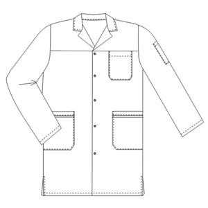 Maxime - Blouse - Manches longues - Homme - 105 cm My Blouse