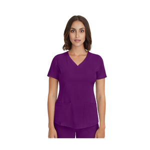 Monique - Tunique médicale - Col V - Femme - Healing Hands - Couleur 1 Healing Hands