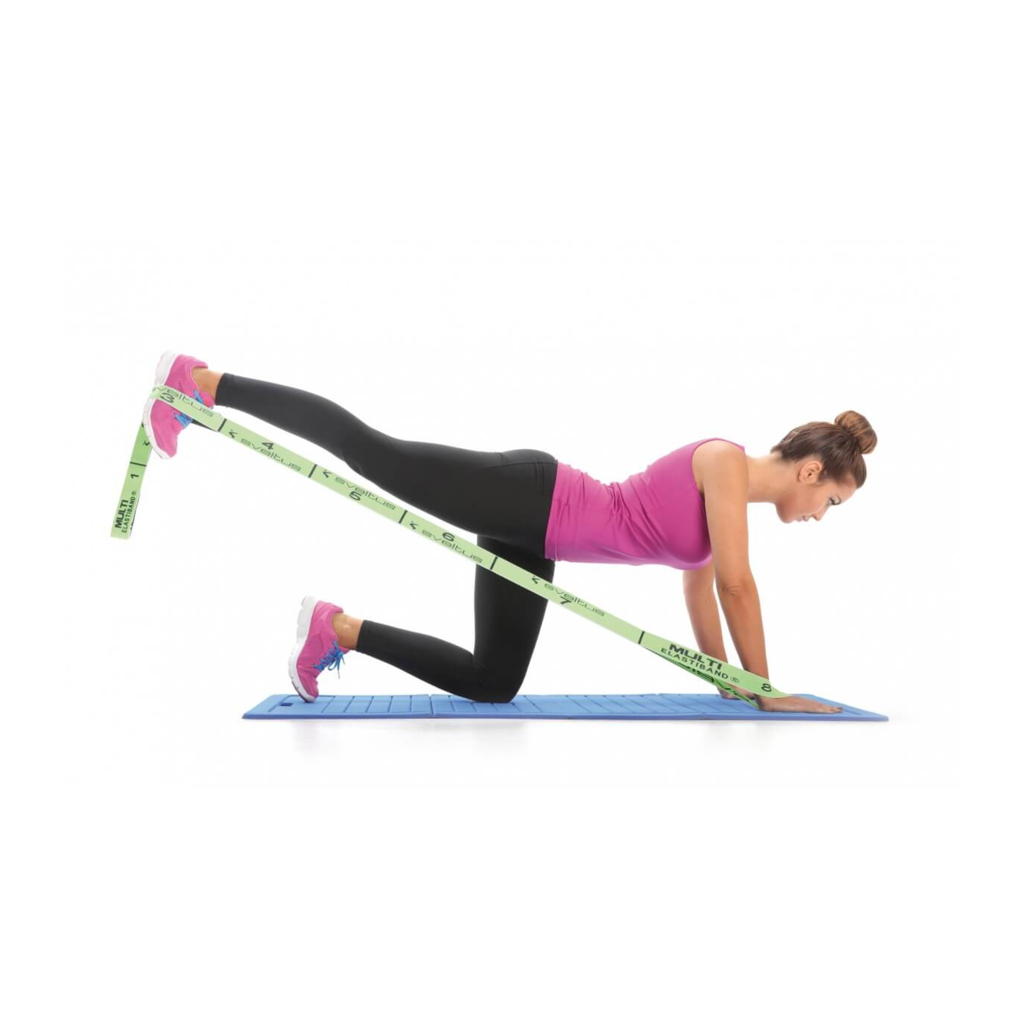 Multi Elastiband® Vert vrac 110 cm - 10 kg - Sveltus