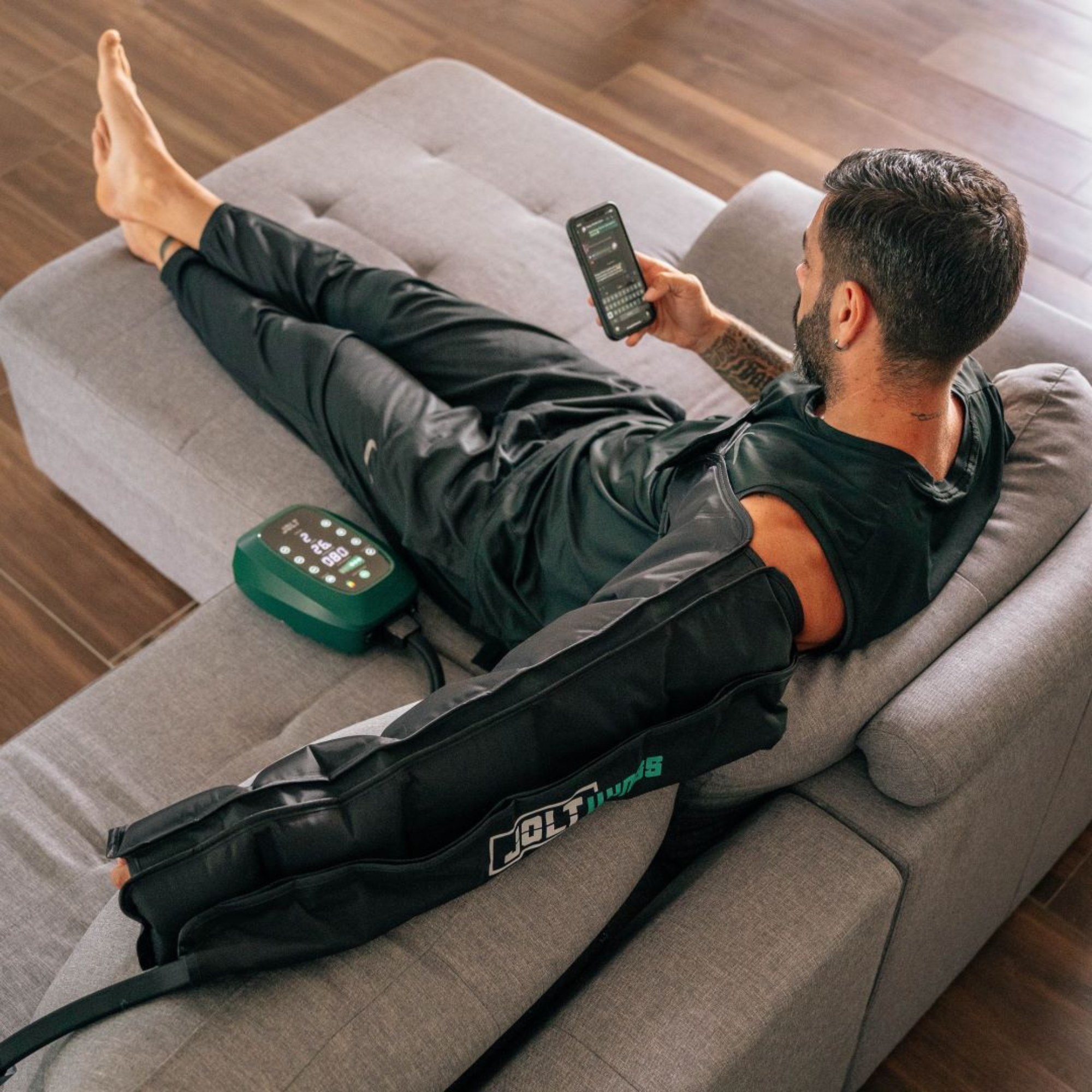 Jolt Wings Arm Pressotherapy Sleeve - 2 Sizes