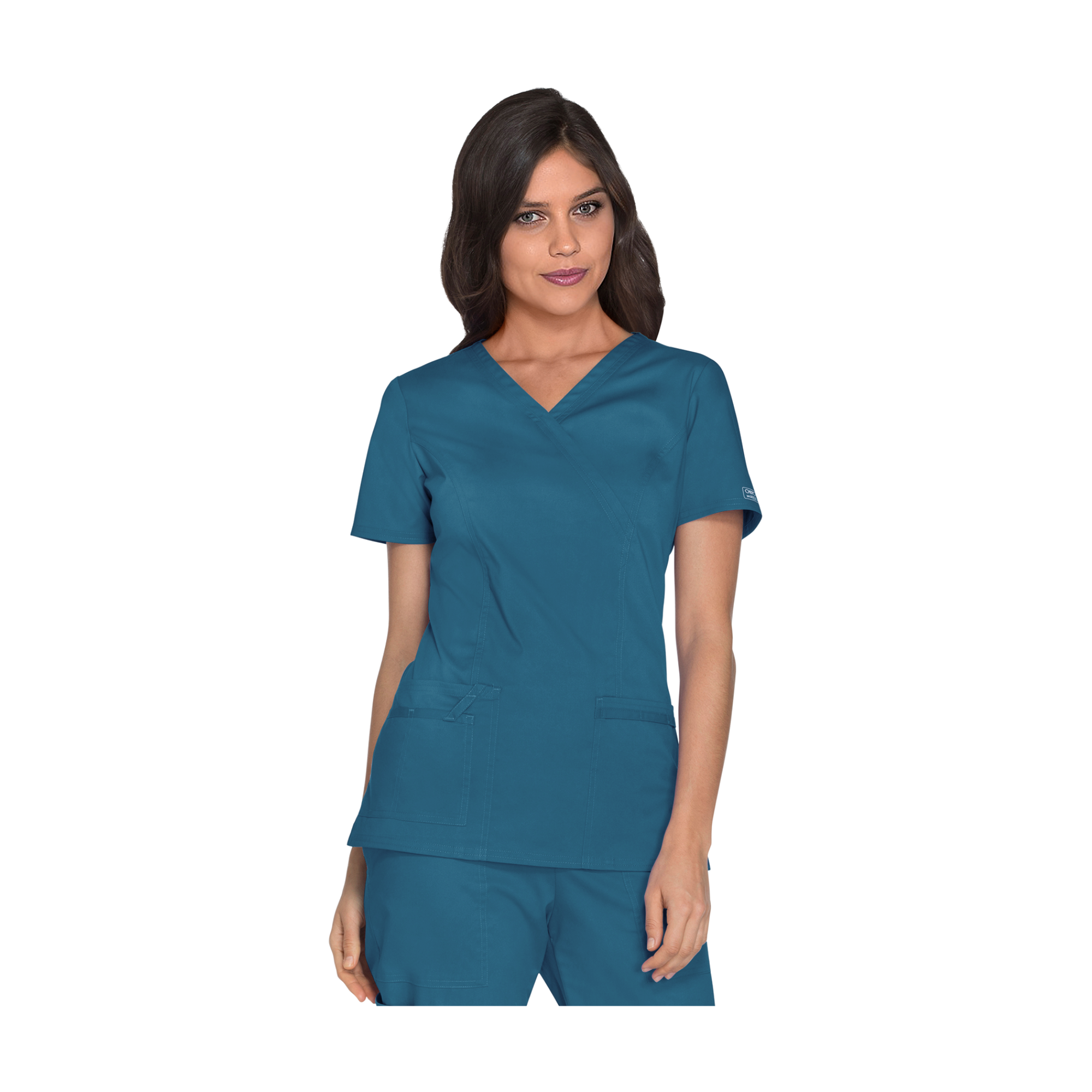 Pau - V-neck wrapover tunic - Women - Cherokee