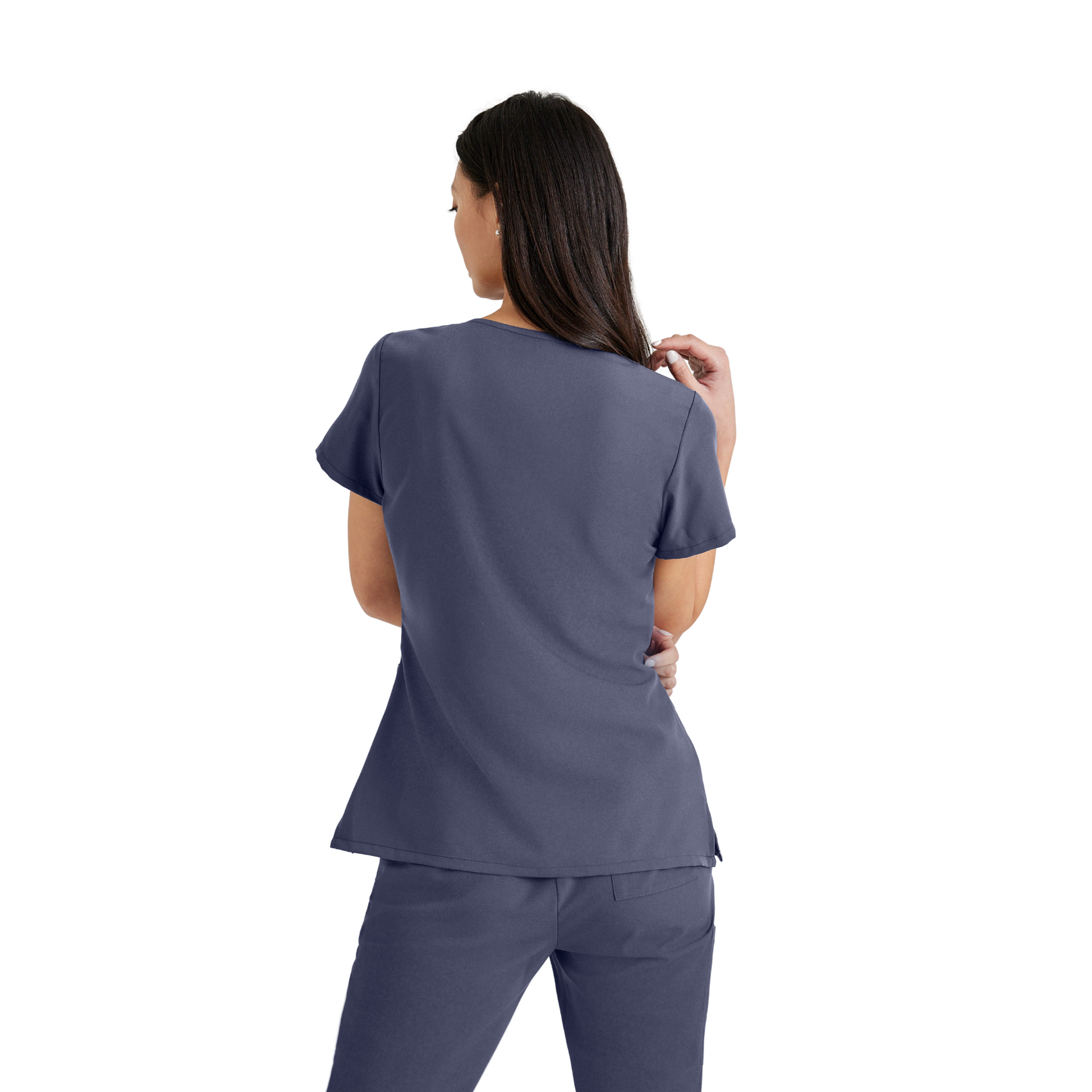 Purpose Top - Haut médical confortable et polyvalent - Col V - Femme - Barco Unify BARCO UNIFY