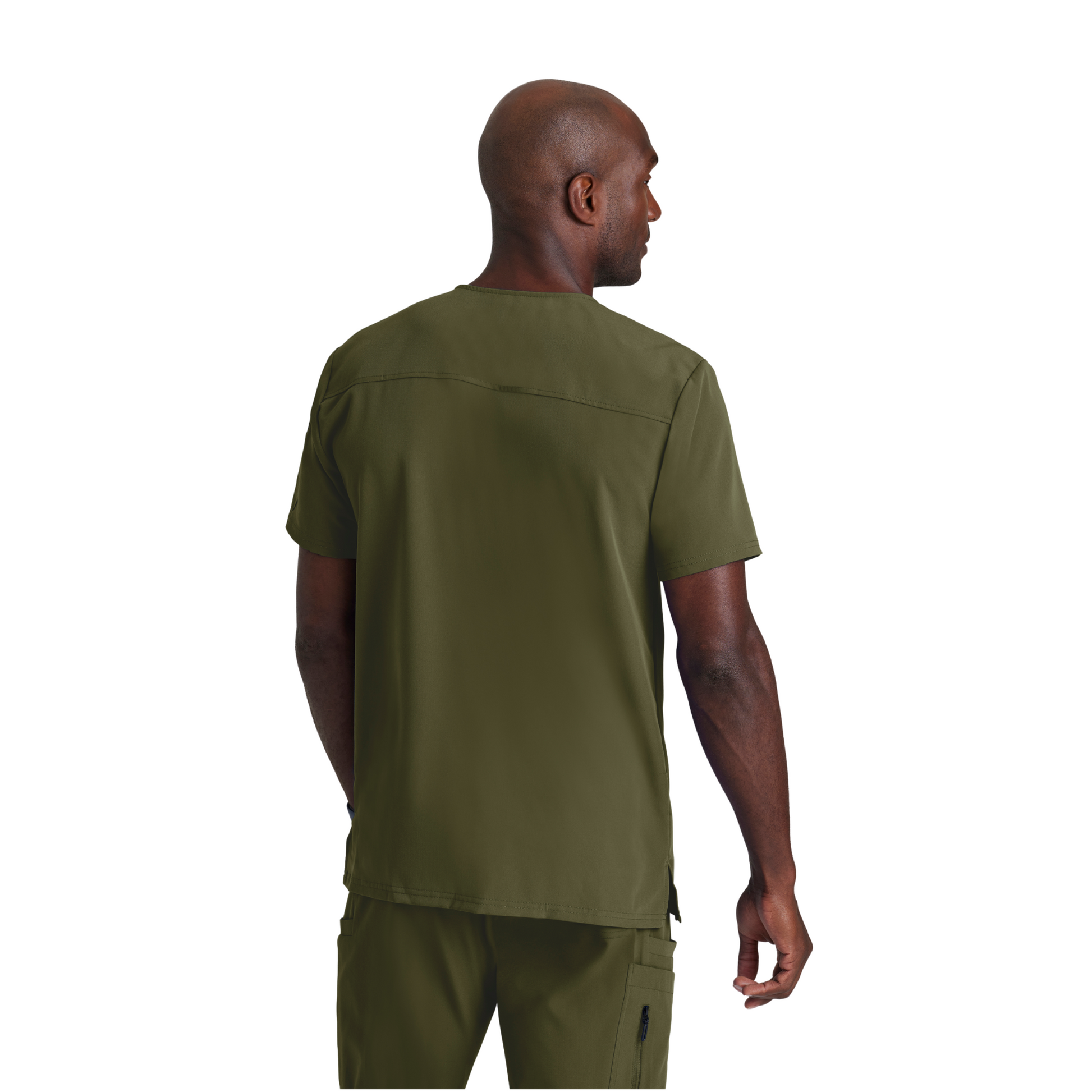 Rally Top - Haut médical slim et élégant - Col V - Homme - Barco Unify BARCO UNIFY