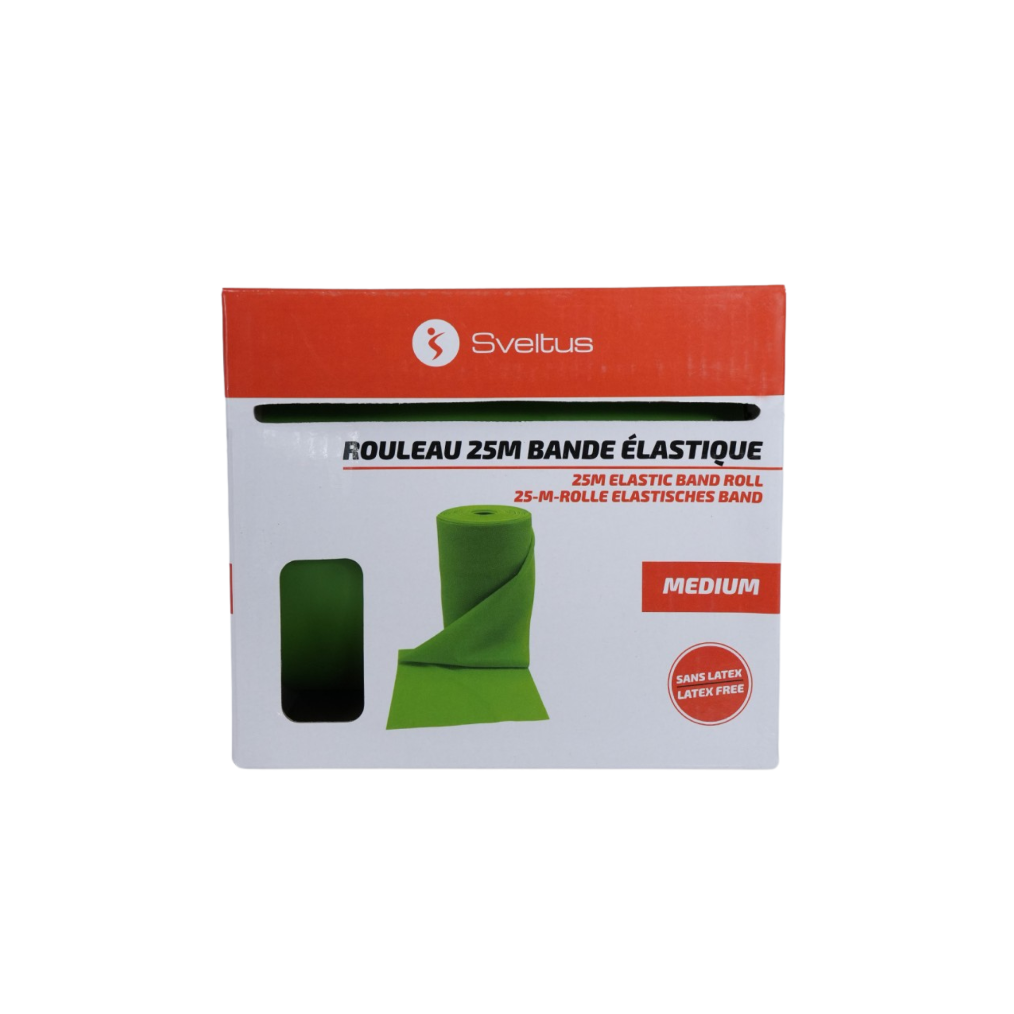 TPE/TPR Elastic Band Roll - 25 m - Sveltus
