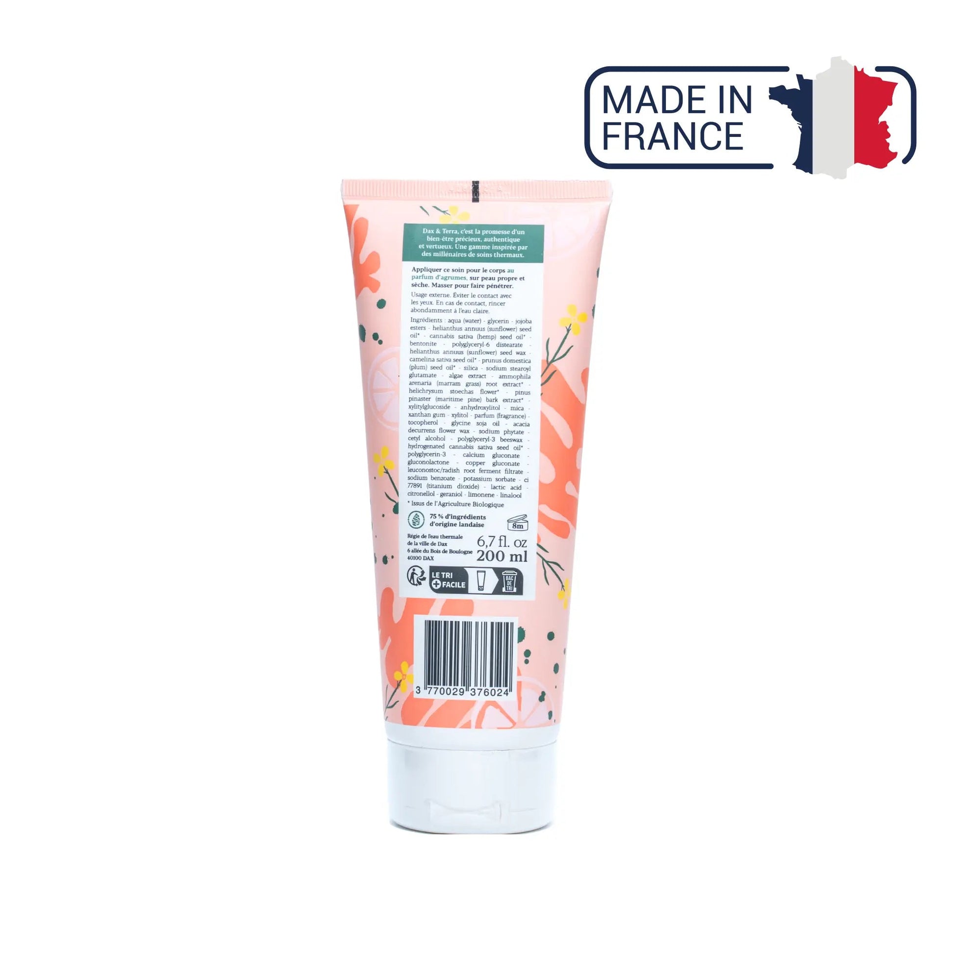 Soin lacté - 200 ml - Dax & Terra Dax & Terra